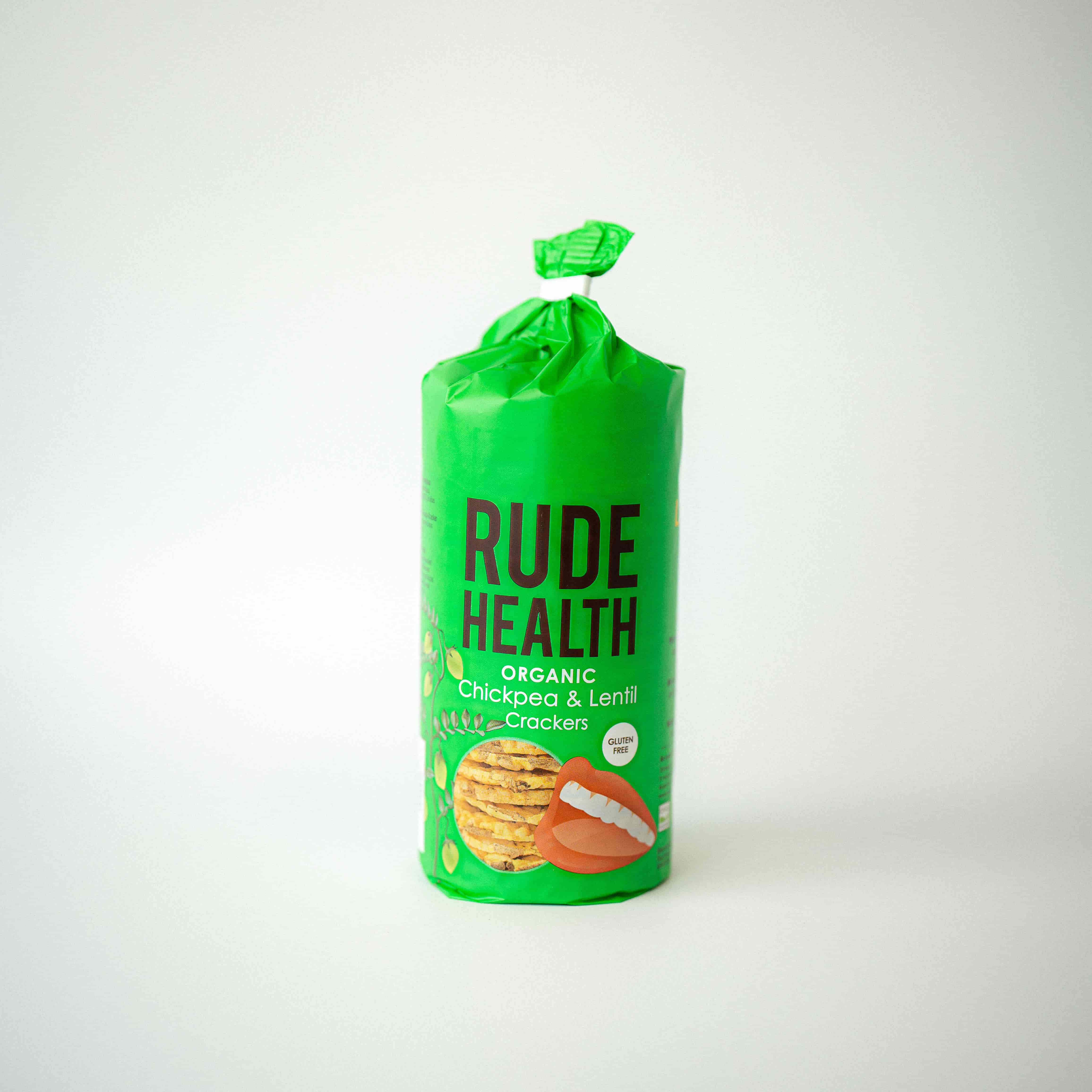 Rude Health Organic Chickpea & Lentil Crackers