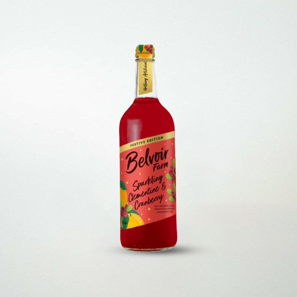 Belvoir Sparkling Clementine and Cranberry Punch
