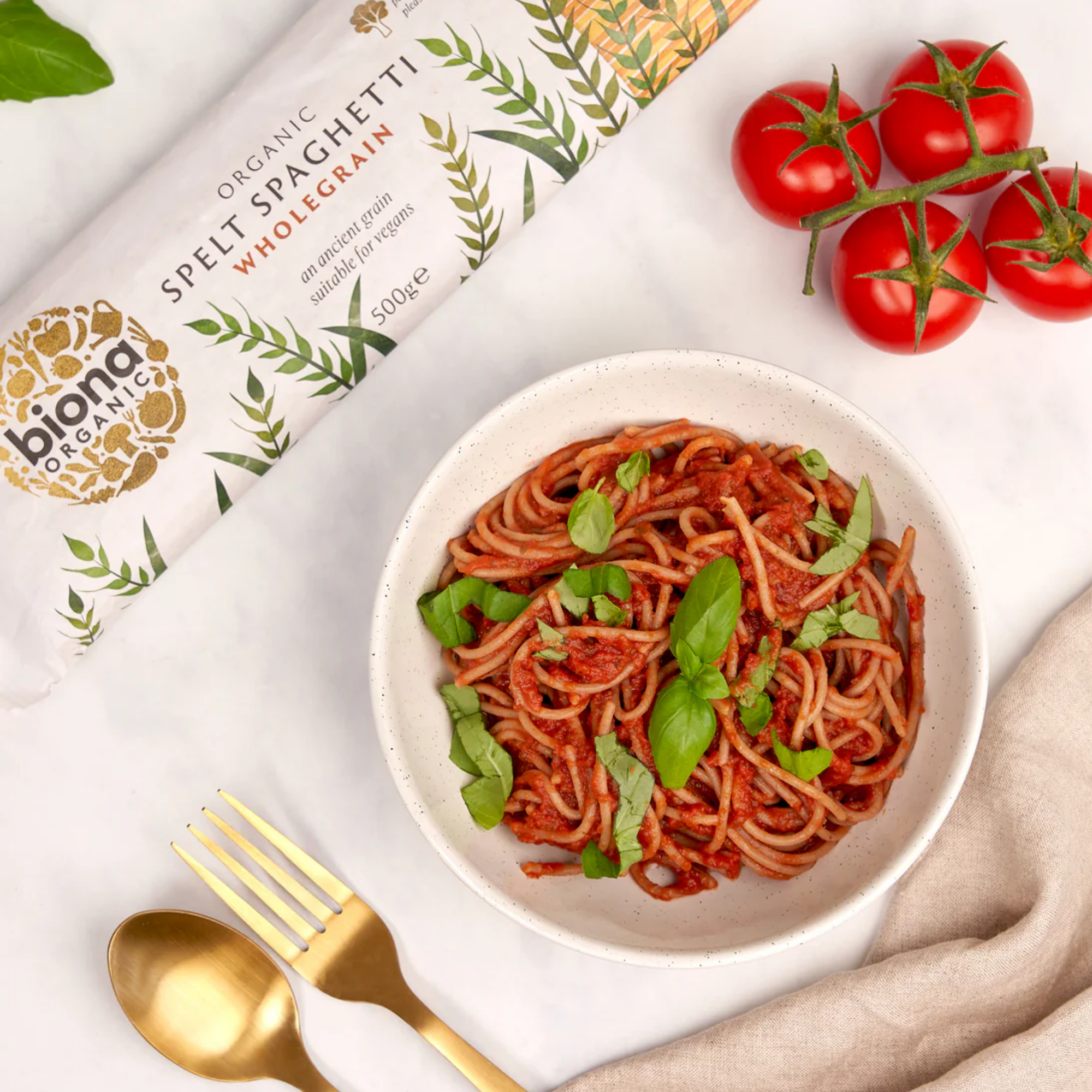 Biona Organic Wholegrain Spelt Spaghetti