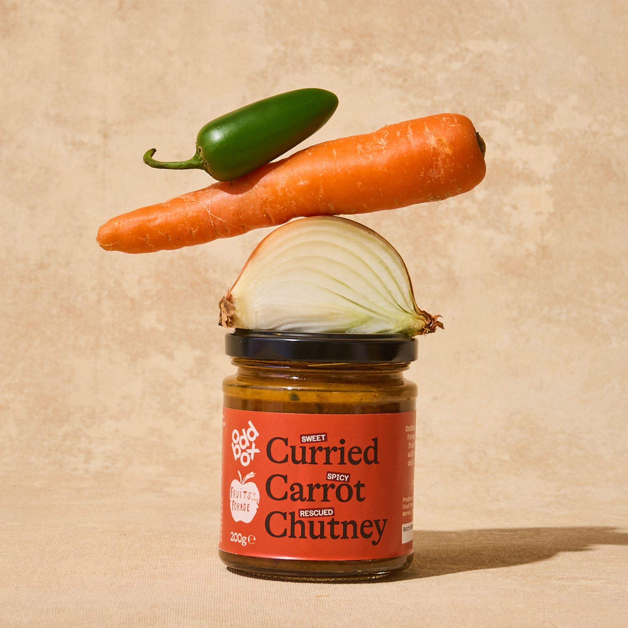 Limited Edition: Oddbox Curried Carrot Chutney