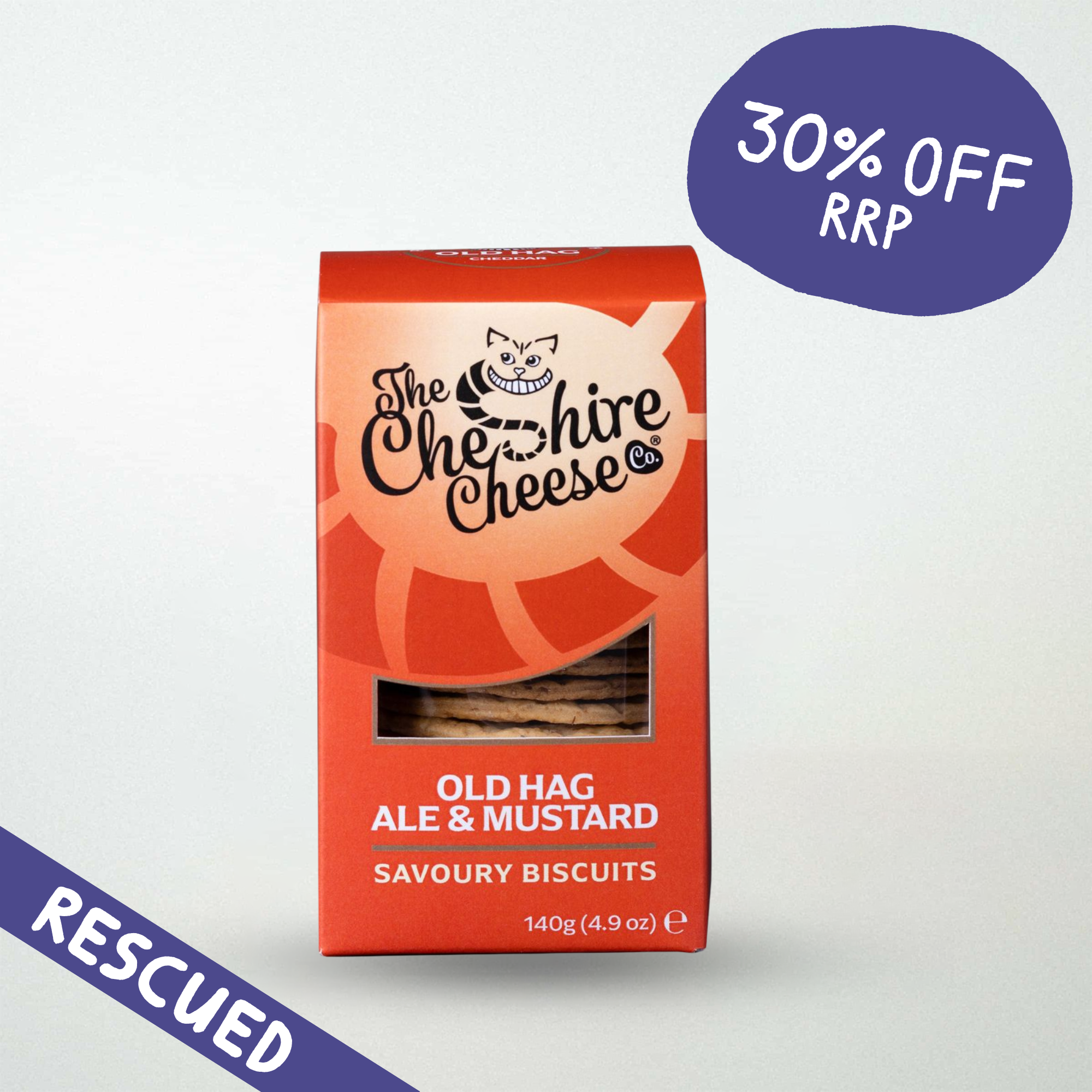 Cheshire Cheese Old Hag Ale & Mustard Biscuits for Cheese