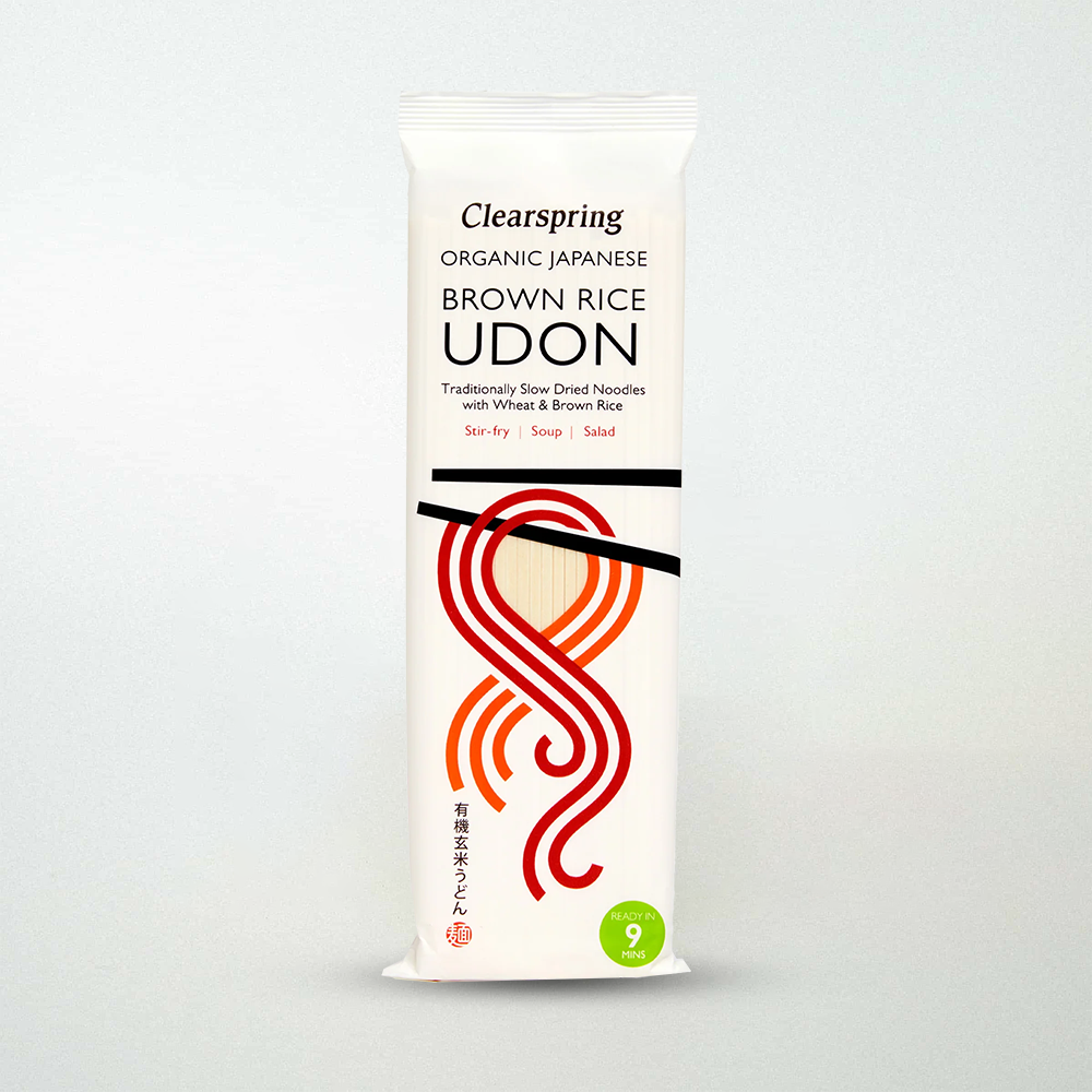 Clearspring Organic Japanese Brown Rice Udon Noodles