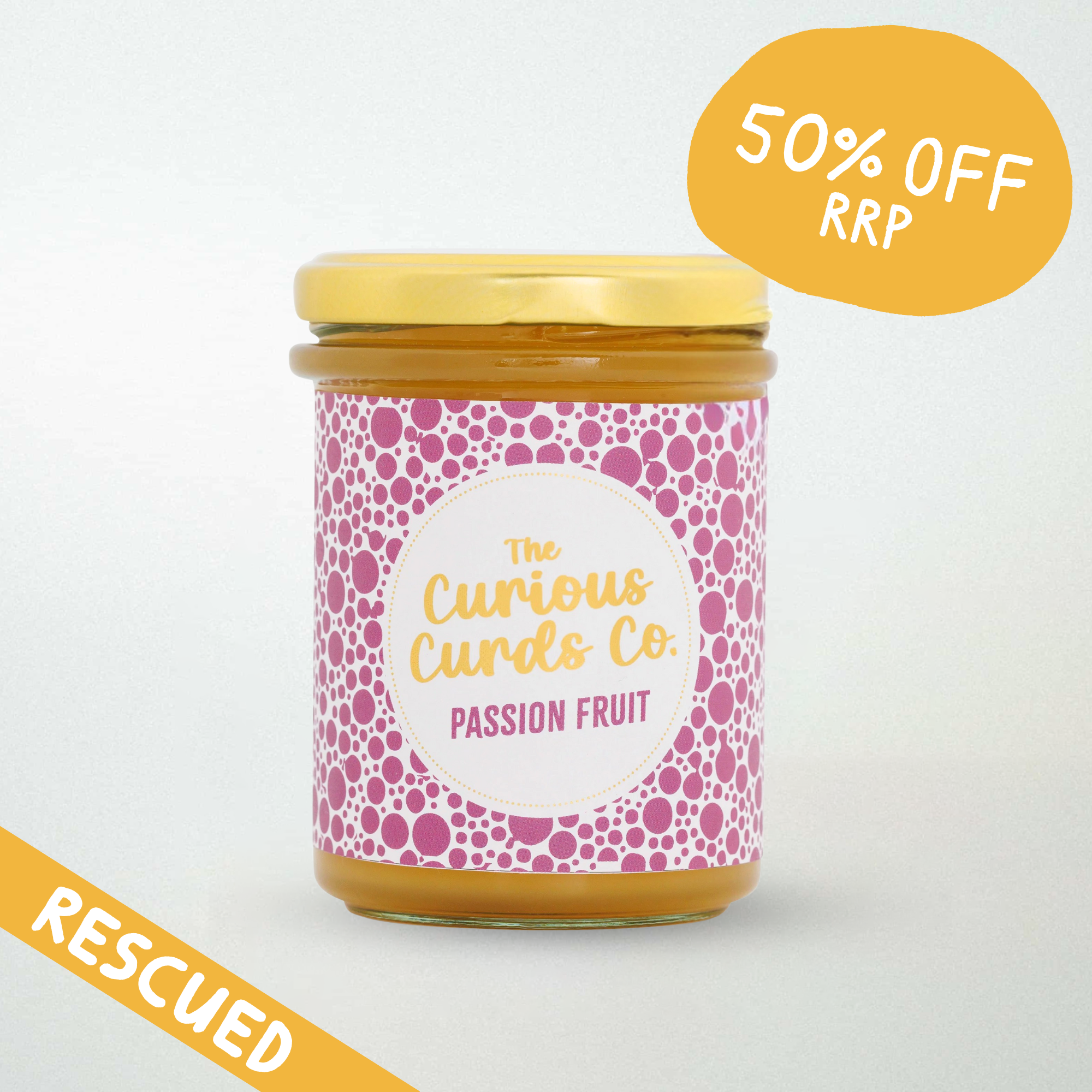 The Curious Curd Co Passionfruit