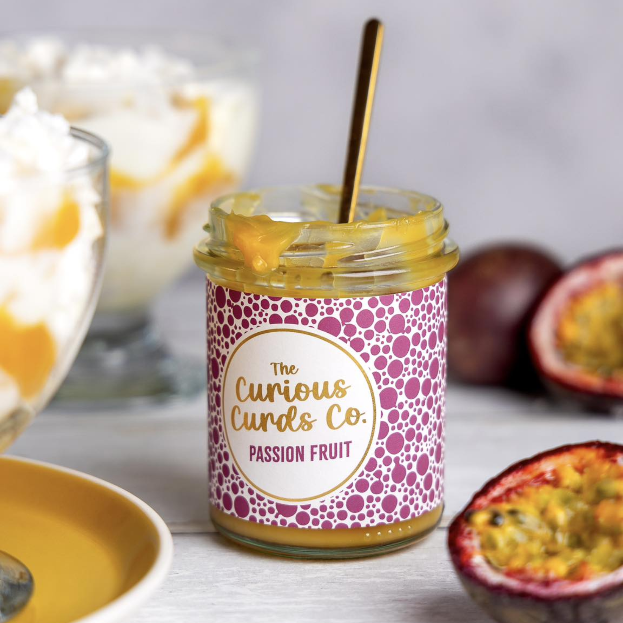 The Curious Curd Co Passionfruit