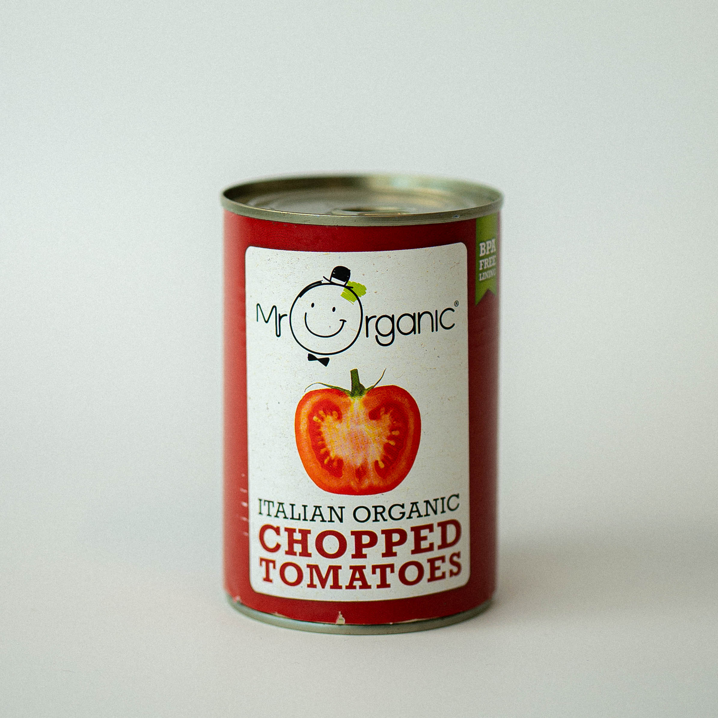 Mr Organic Chopped Tomatoes Tin