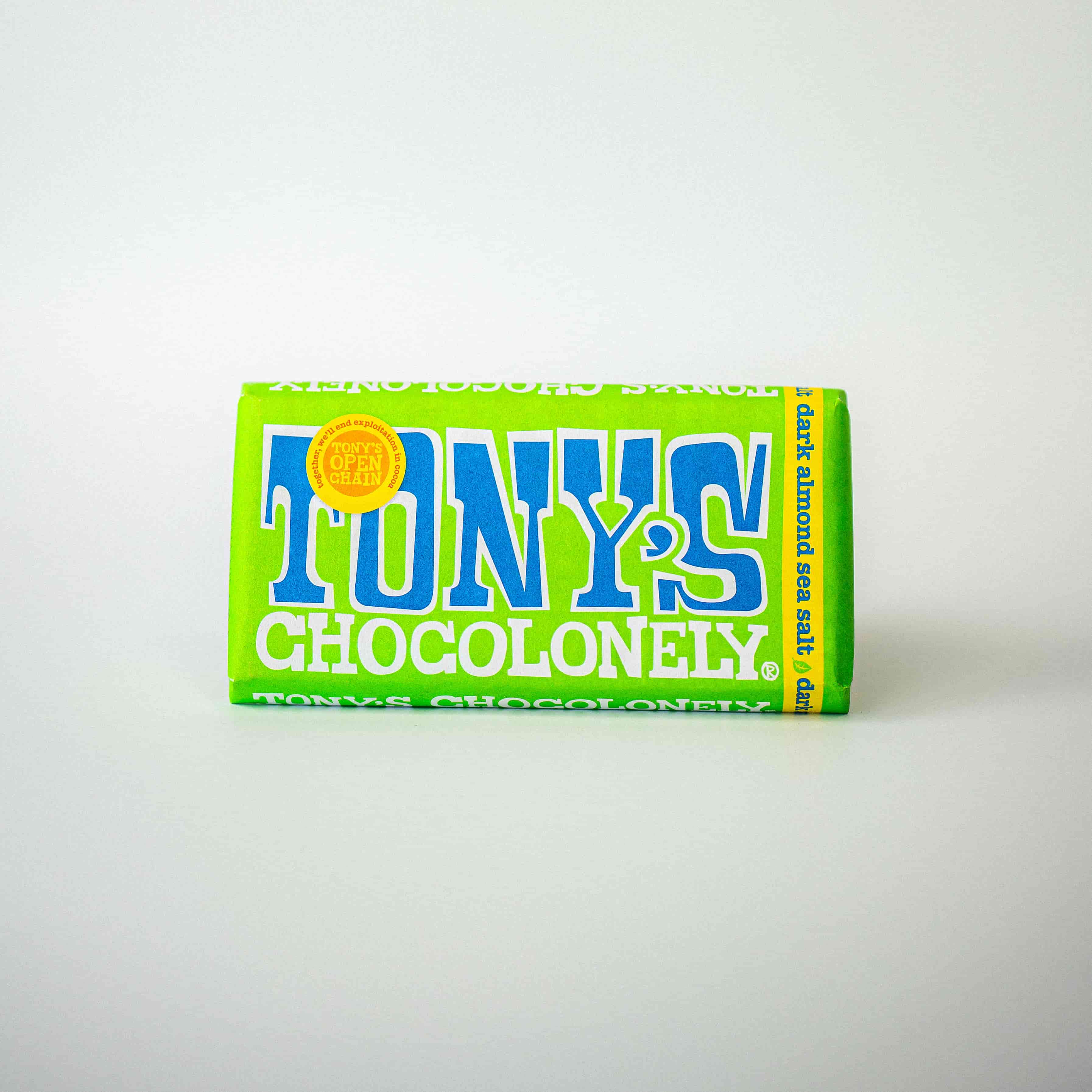 Tony's Chocolonely Dark Choc 51% Almonds & Sea Salt