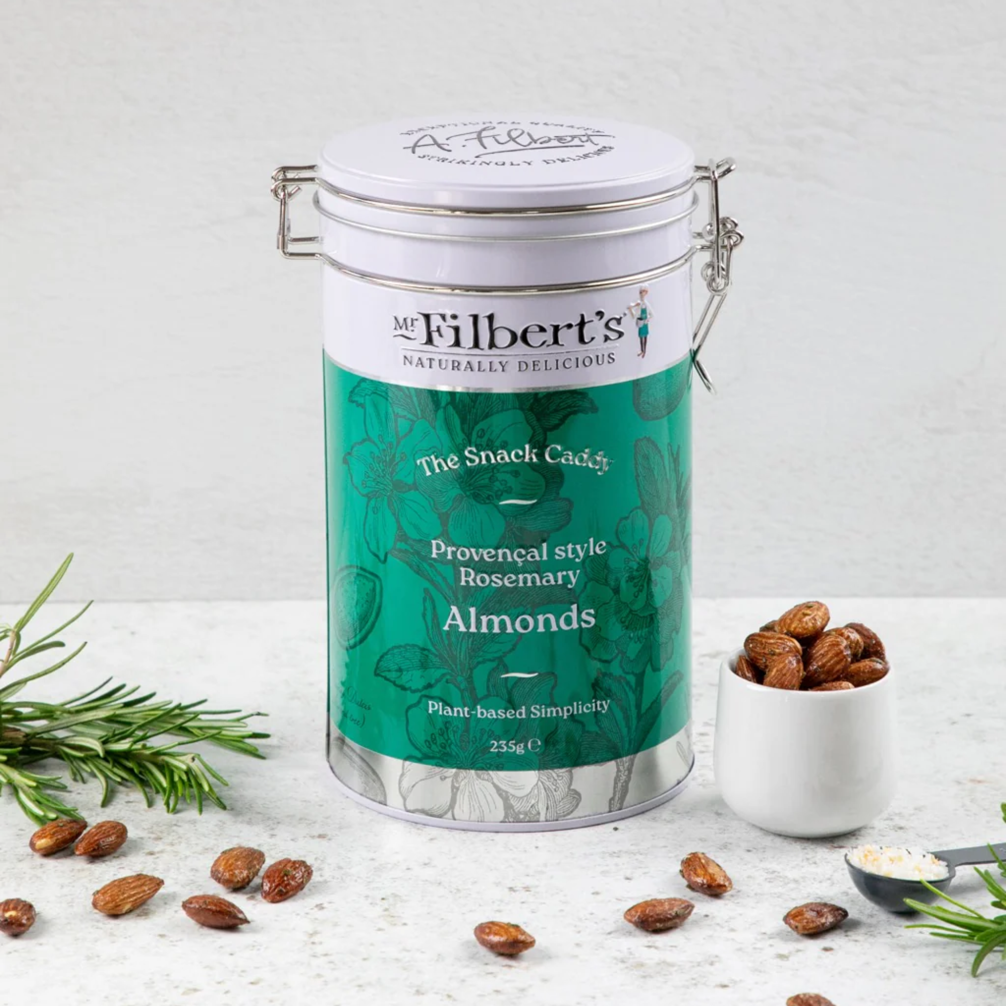 Mr Filbert's Provencal Style Rosemary Almonds Tin