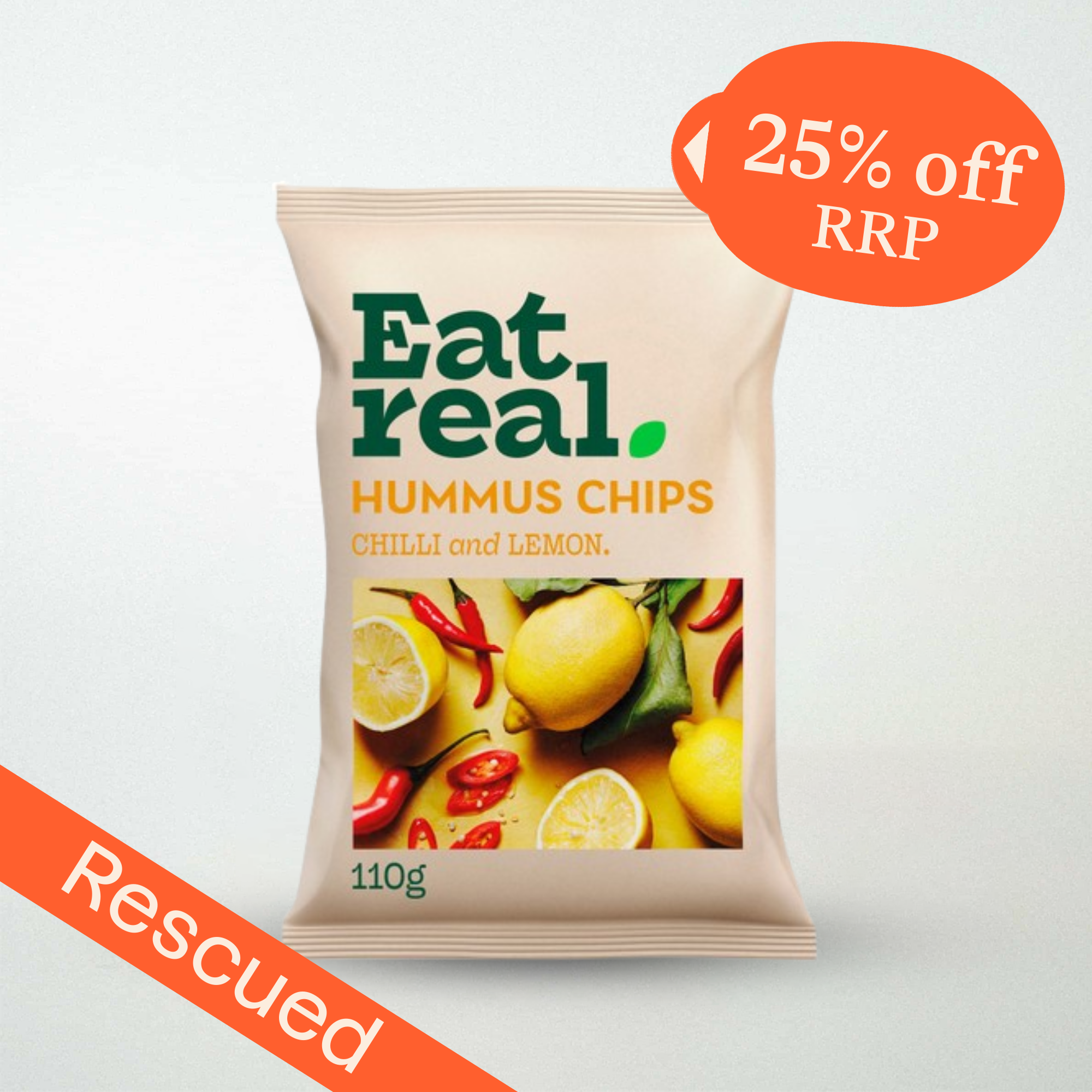 Eat Real Chilli Lemon Lentil Chips