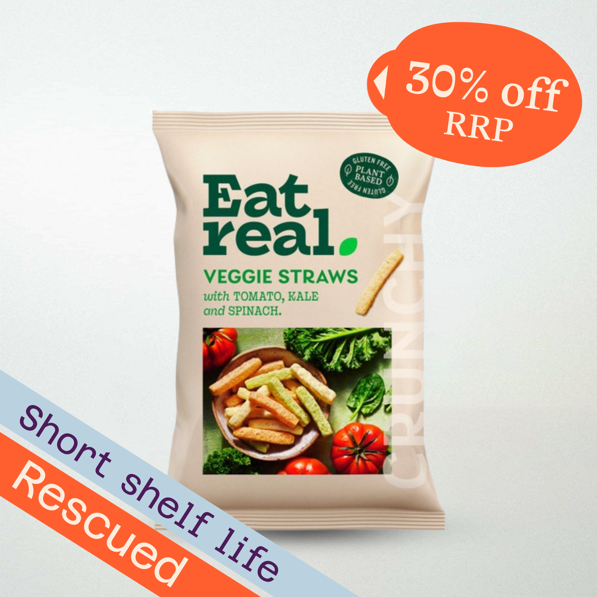 Pack of Eat Real veggie straws