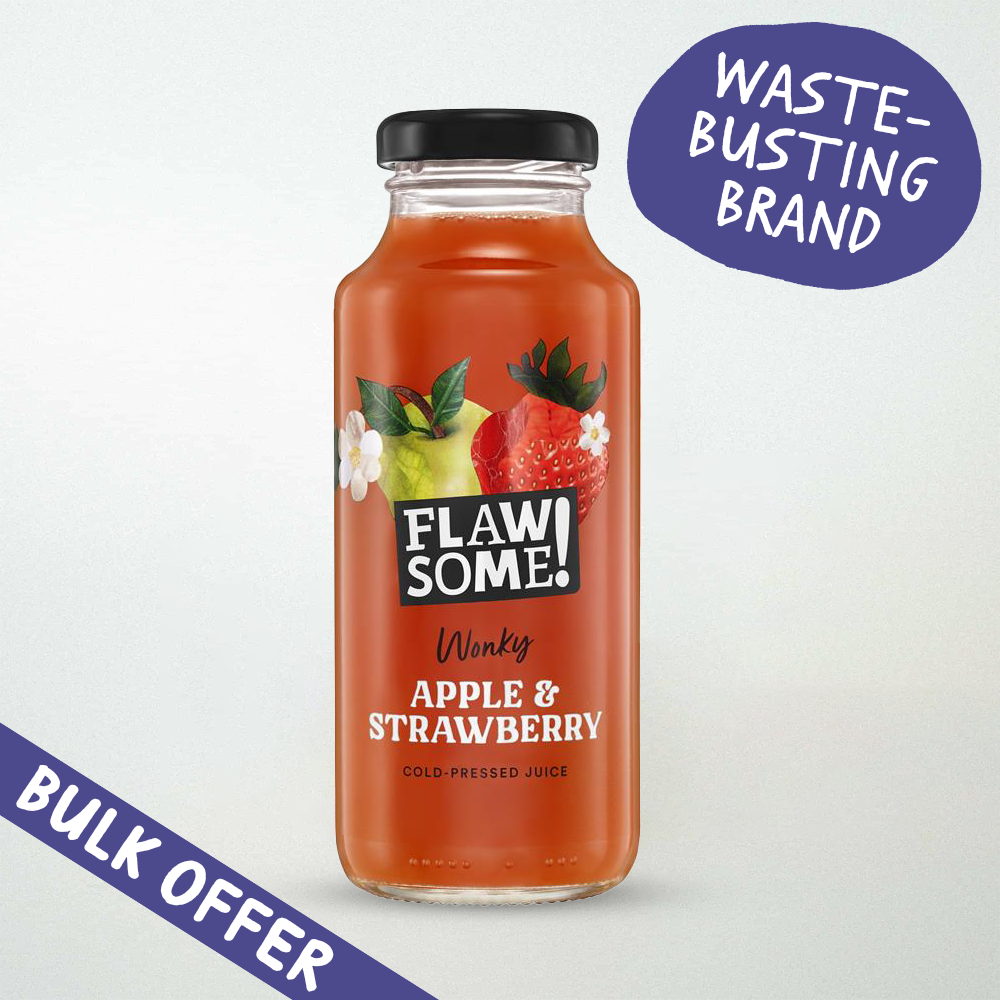 Flawsome! Apple and Strawberry Juice