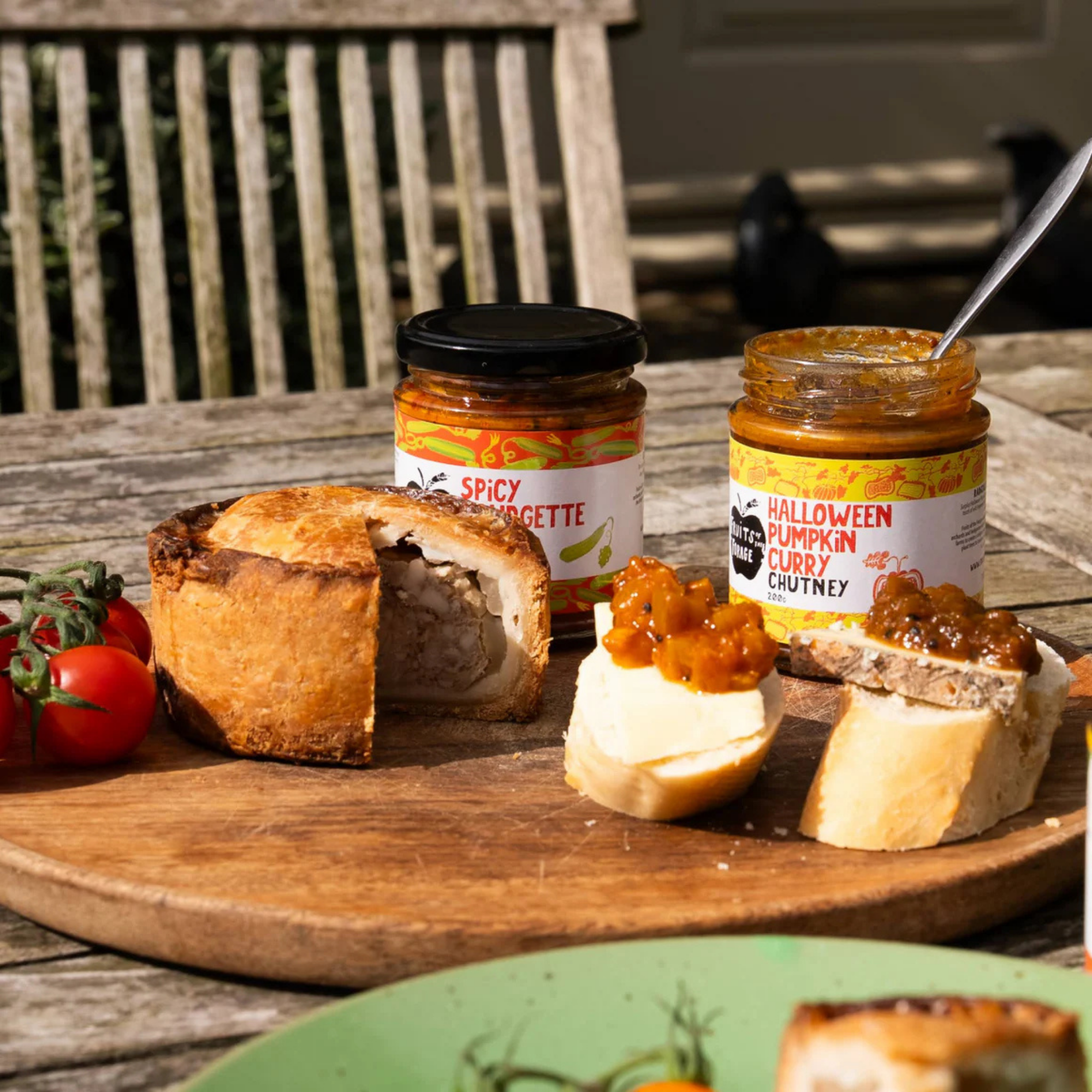 Fruits of the Forage Halloween Pumpkin Curry Chutney