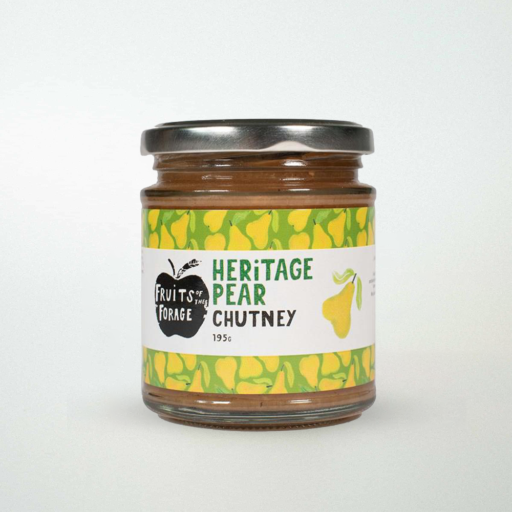 Fruits of the Forage Heritage Pear and Apple Chutney