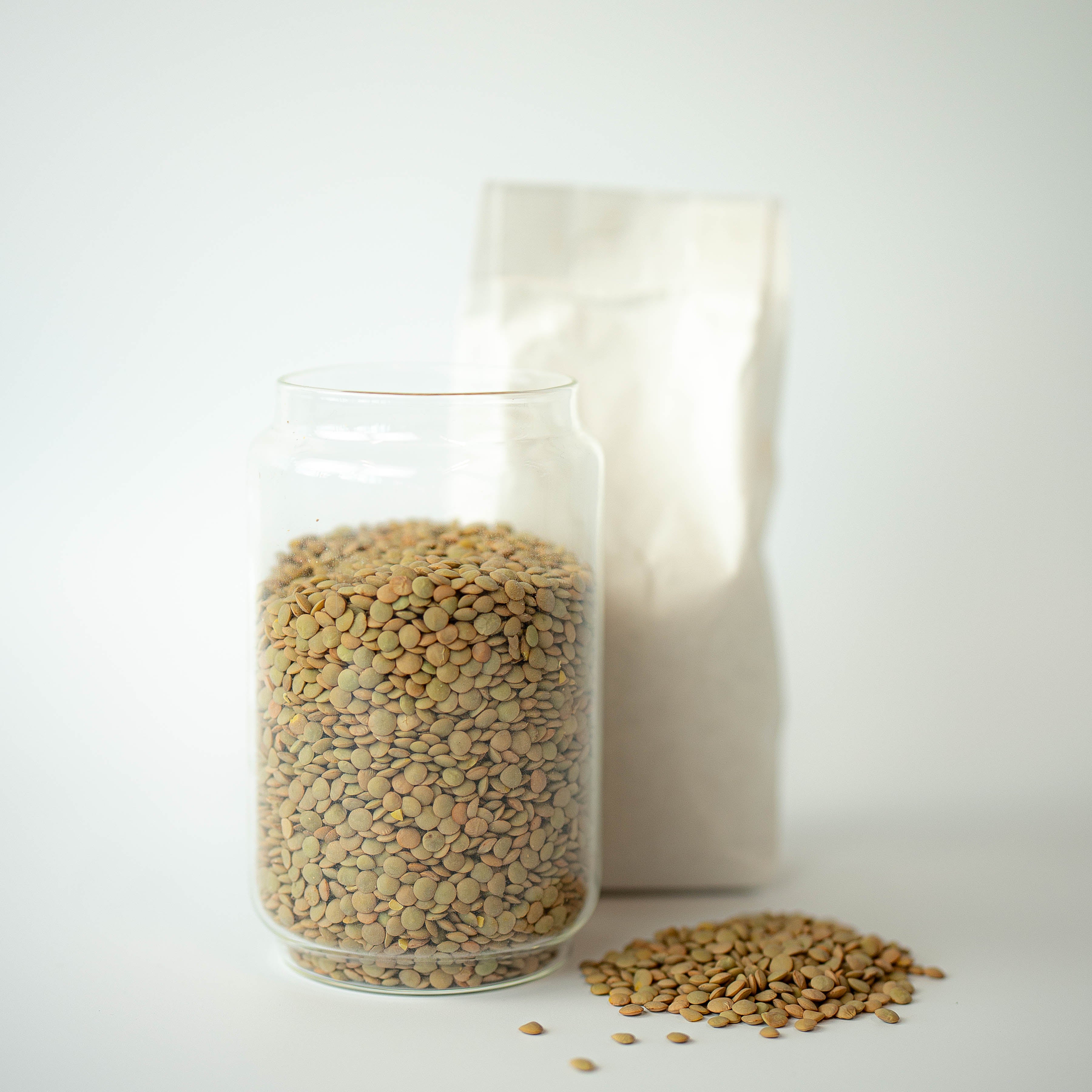 Organic Green Lentils (500g)