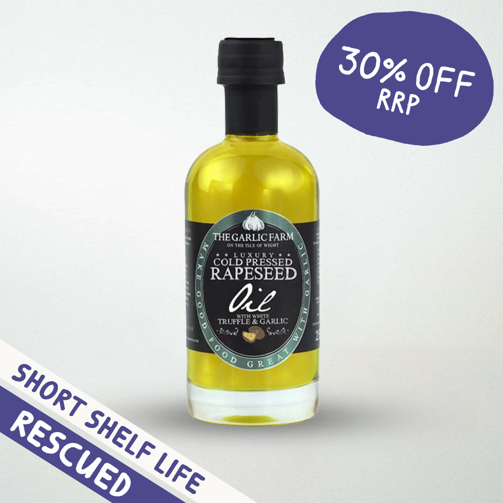 The Garlic Farm Cold Pressed Rapeseed Oil with Garlic and Truffle