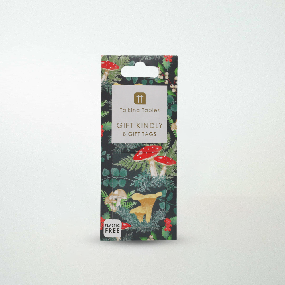 Talking Tables Forest Green Gift Tags 8 Pack