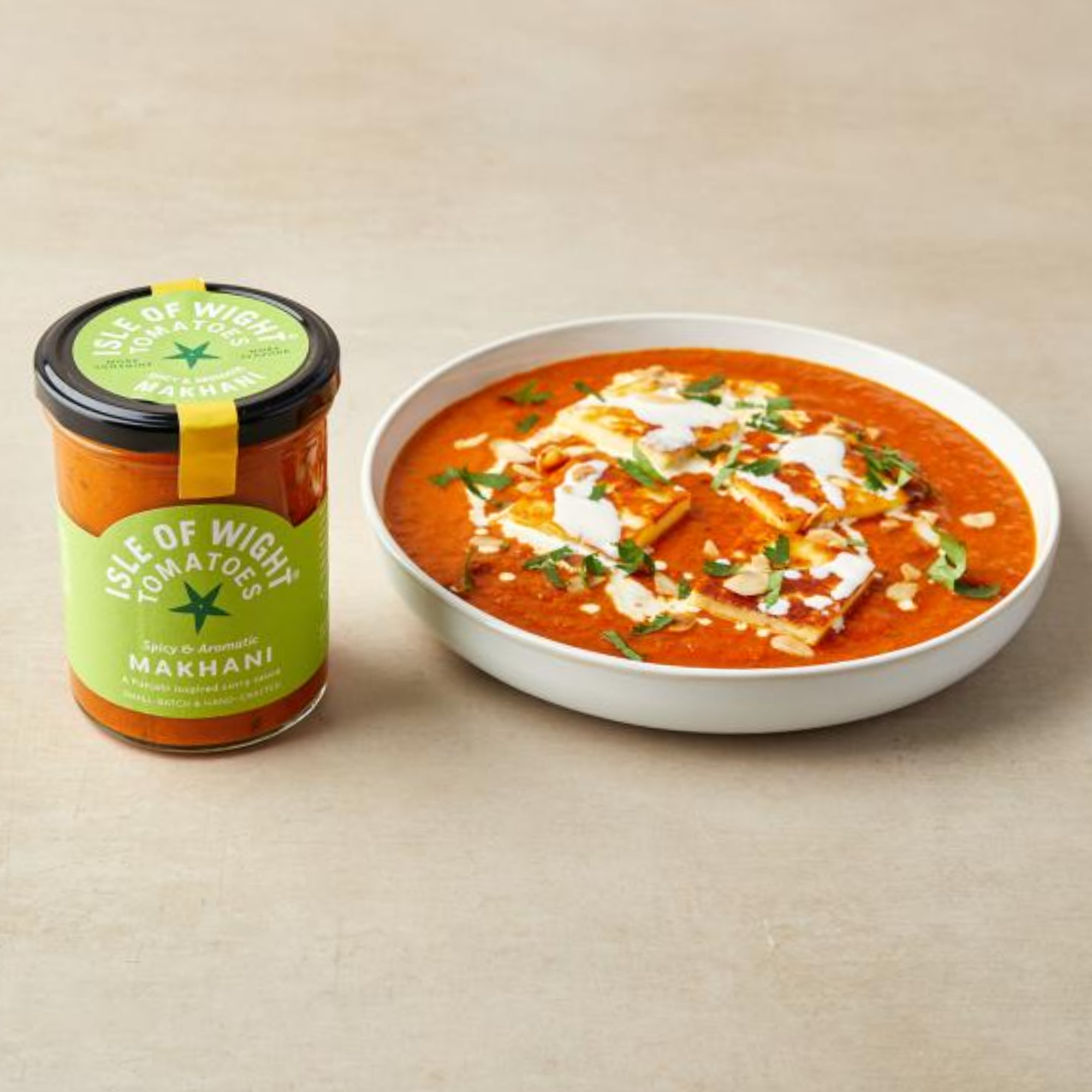 Isle of Wight Tomatoes Makhani Sauce