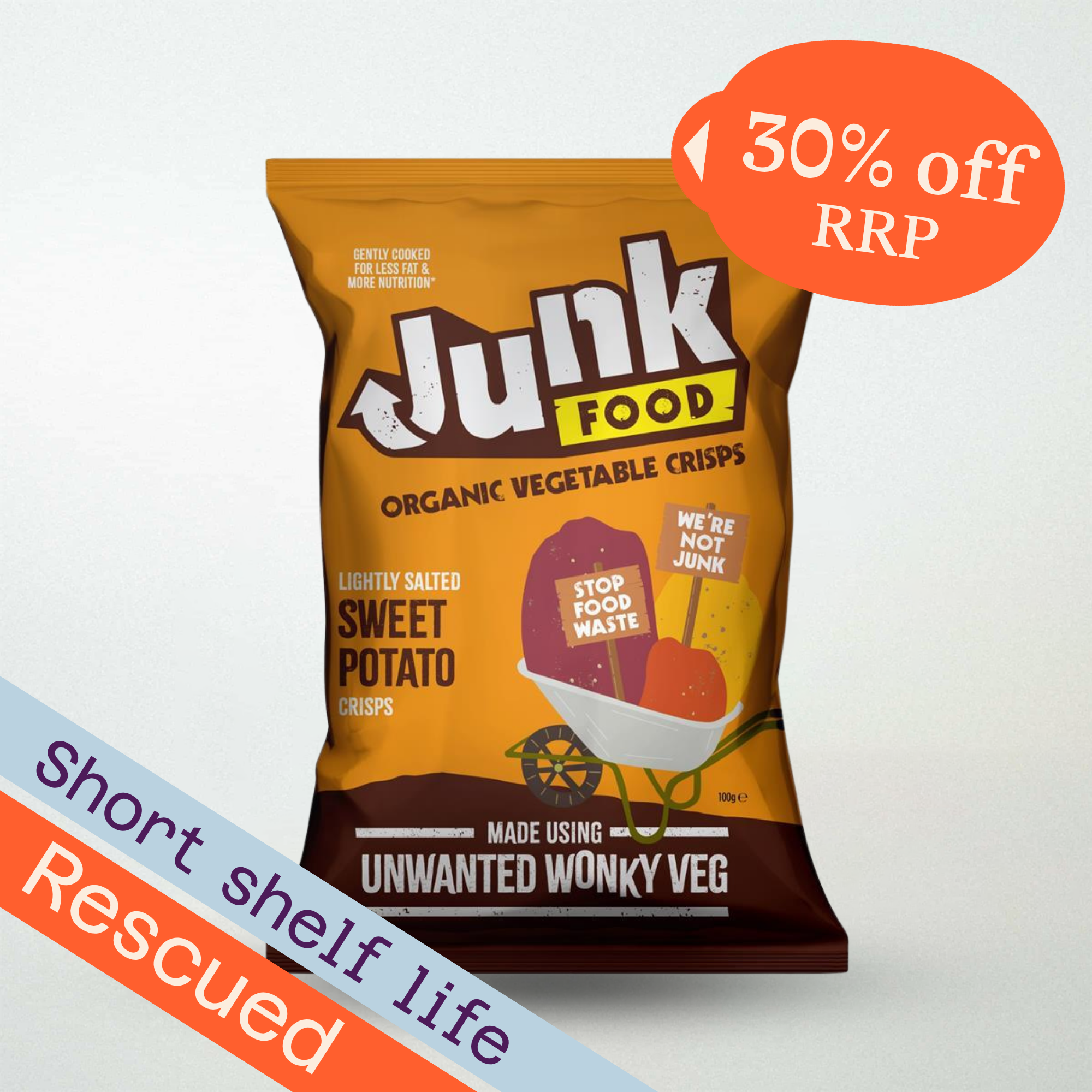 Junk Food Organic Sweet Potato Crisps