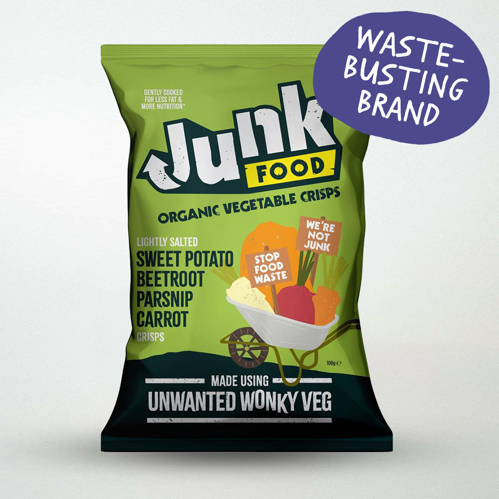 Junk Food Organic Mixed Vegetable Crisps