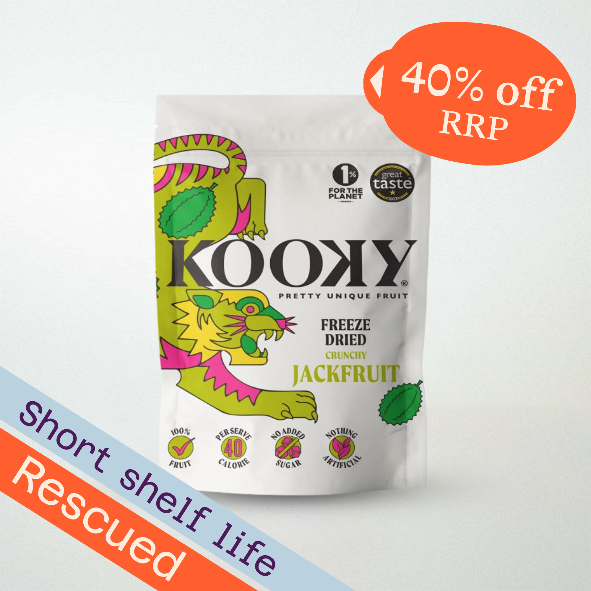 Kooky Freeze Dried Jackfruit