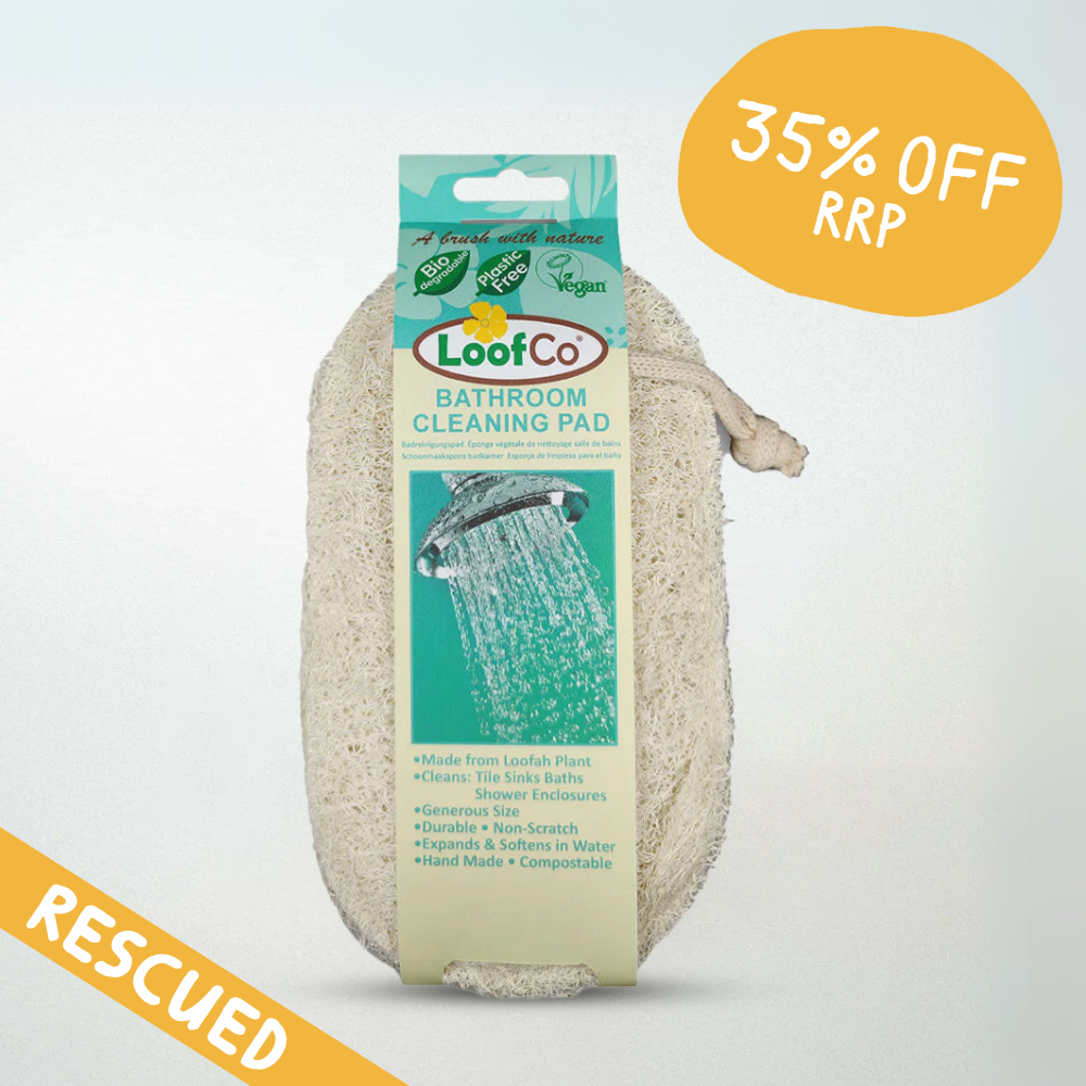 LoofCo Loofah Bathroom Cleaning Pad