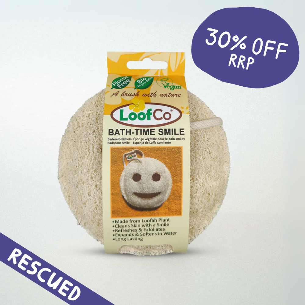 Loofco Loofah Bath-Time Smile