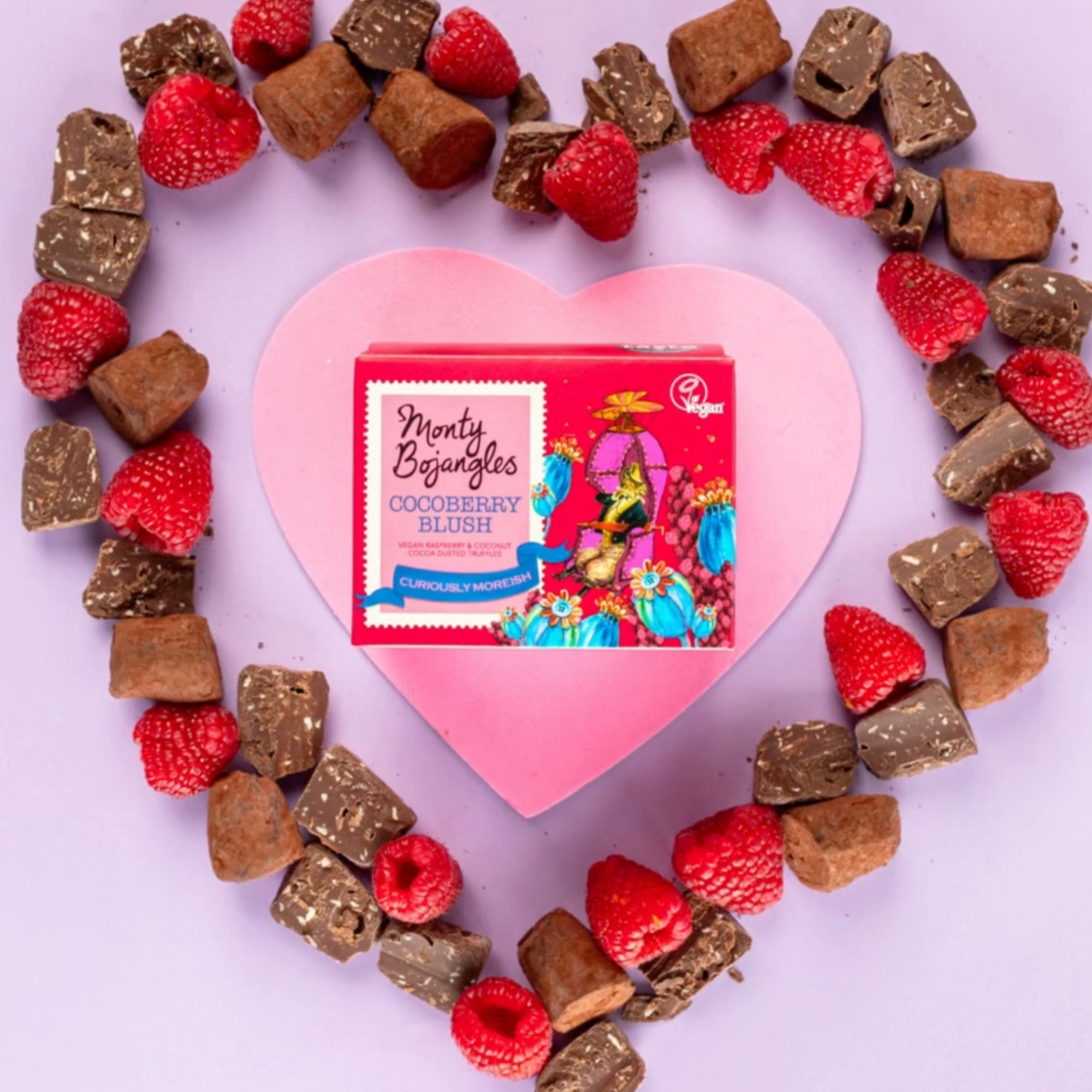 Monty Bojangles Cocoberry Blush Cocoa Dusted Truffles