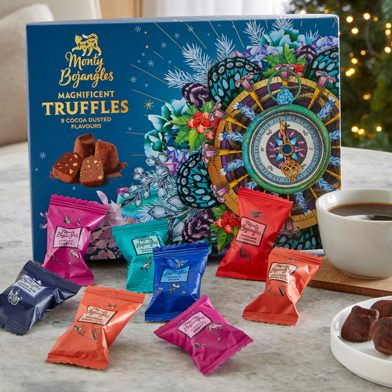 Monty Bojangles Magnificent Dusted Truffle Christmas Collection