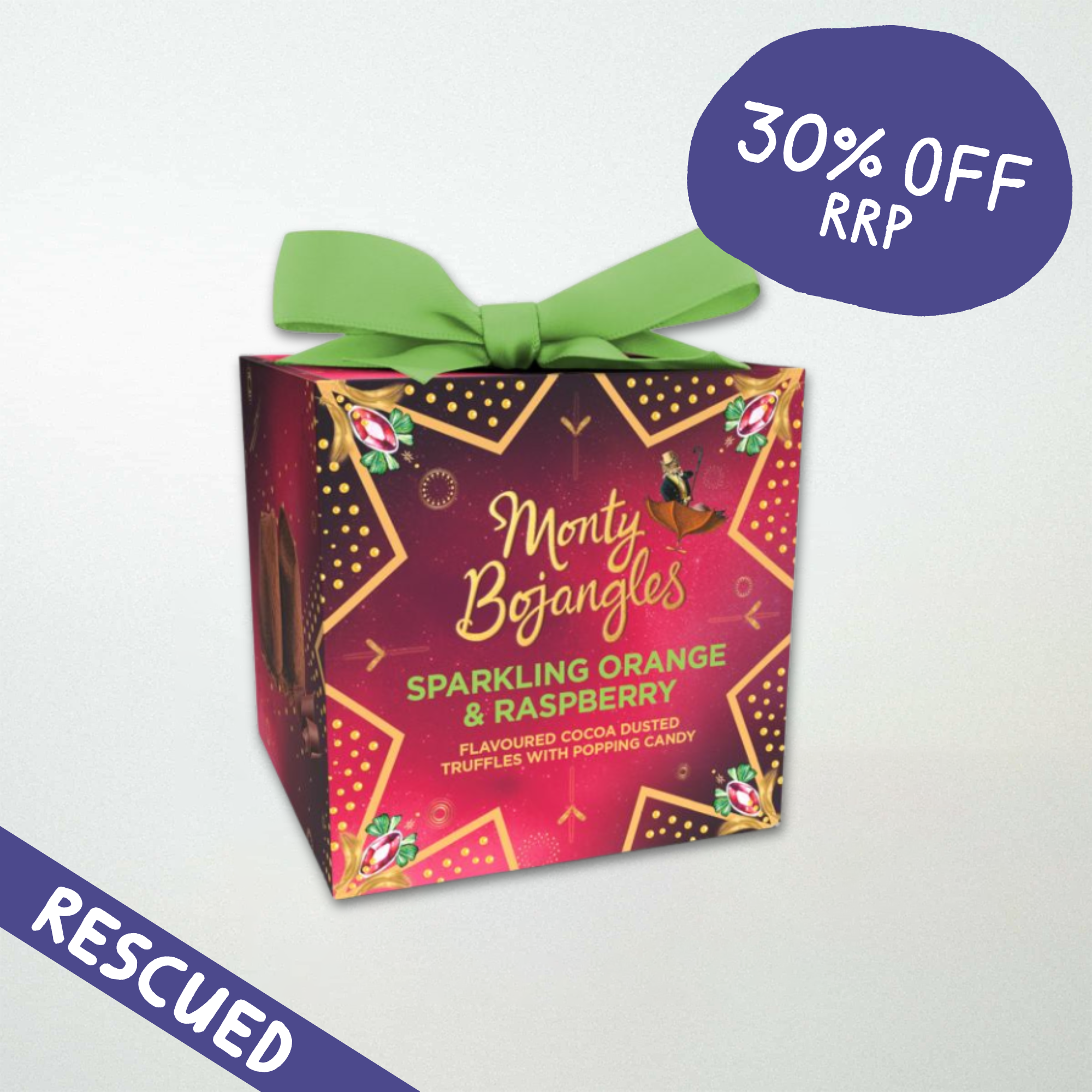 Monty Bojangles Sparkling Orange & Raspberry Truffle Box