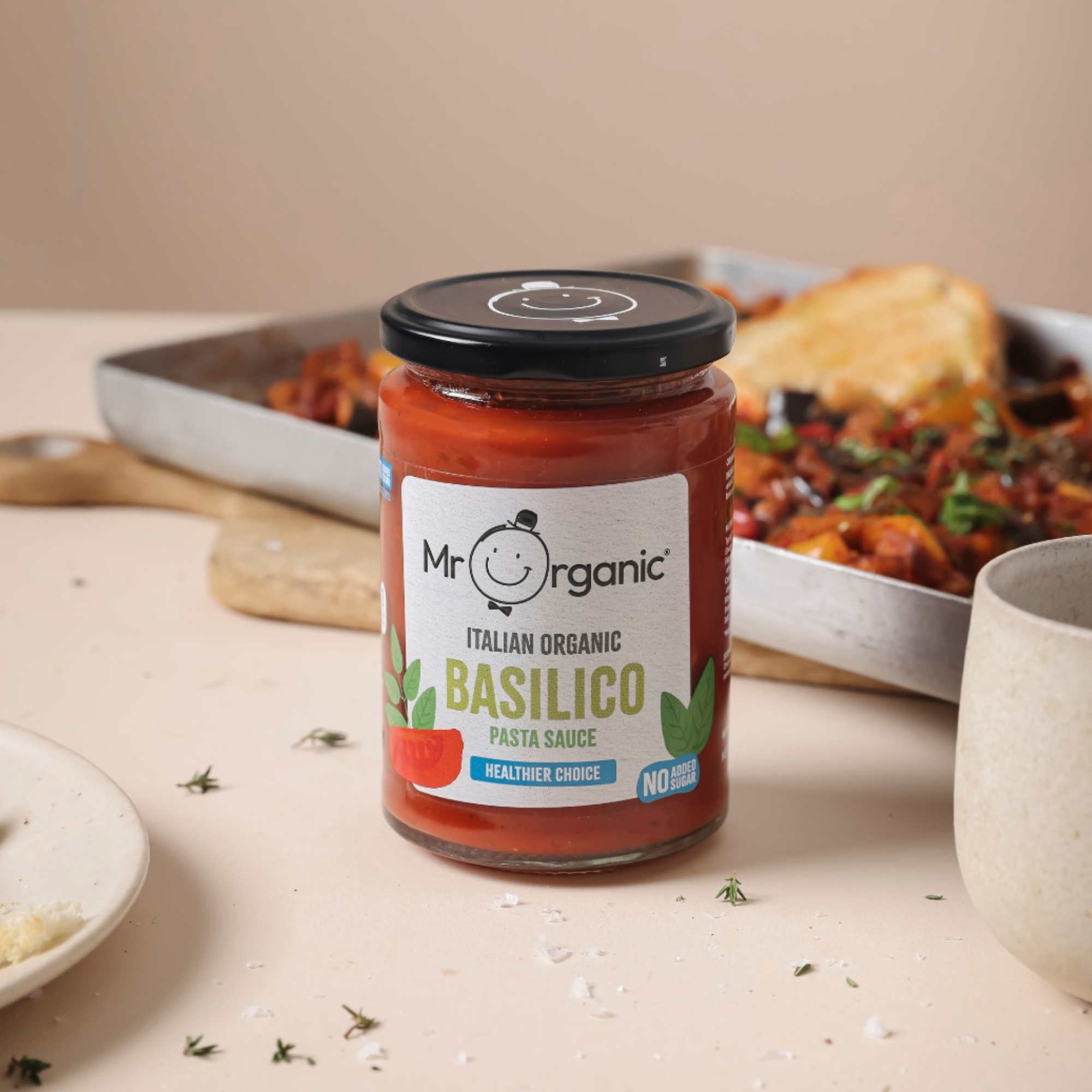 Mr Organic Basilico Pasta Sauce