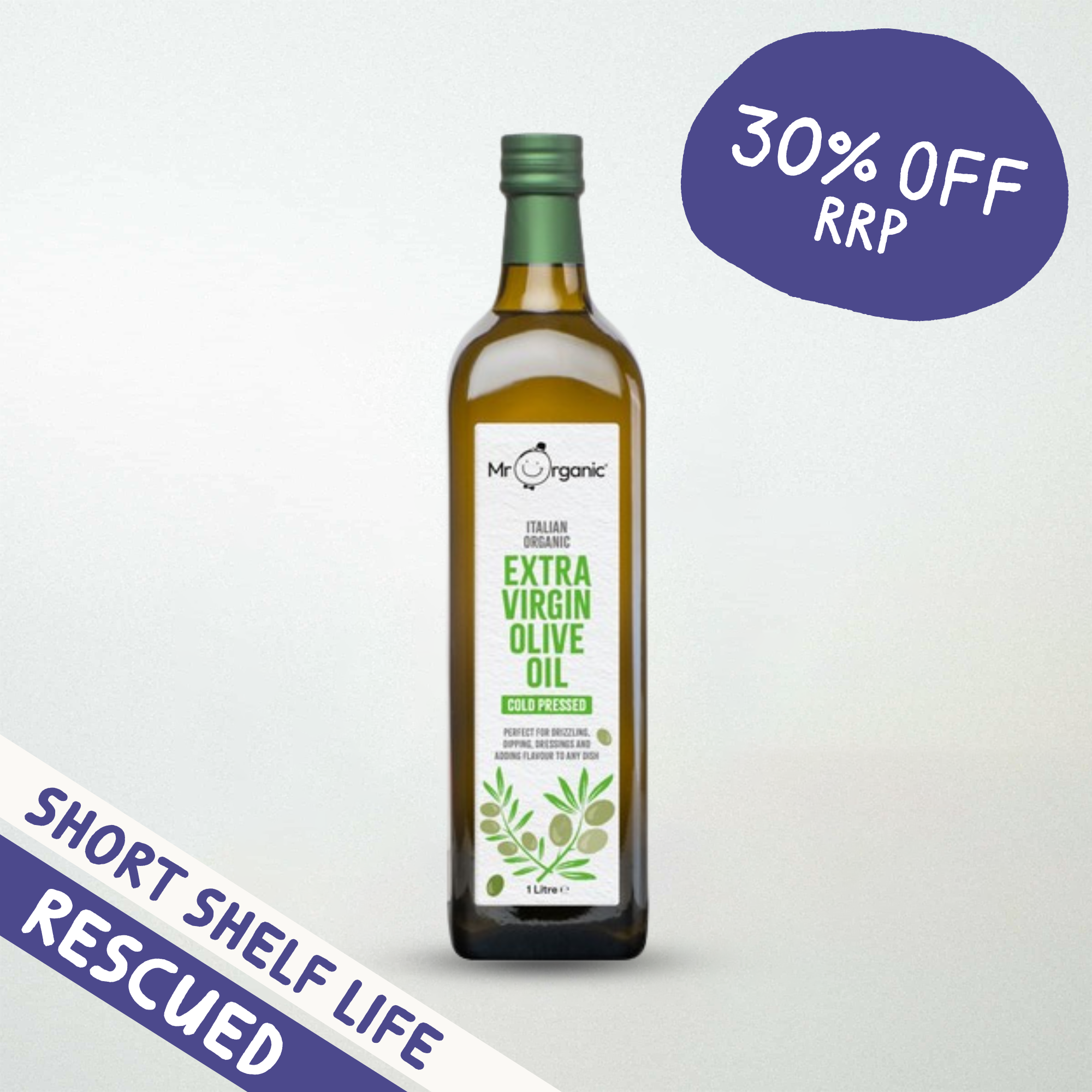 Mr Organic Organic Italian Extra Virgin Olive Oil