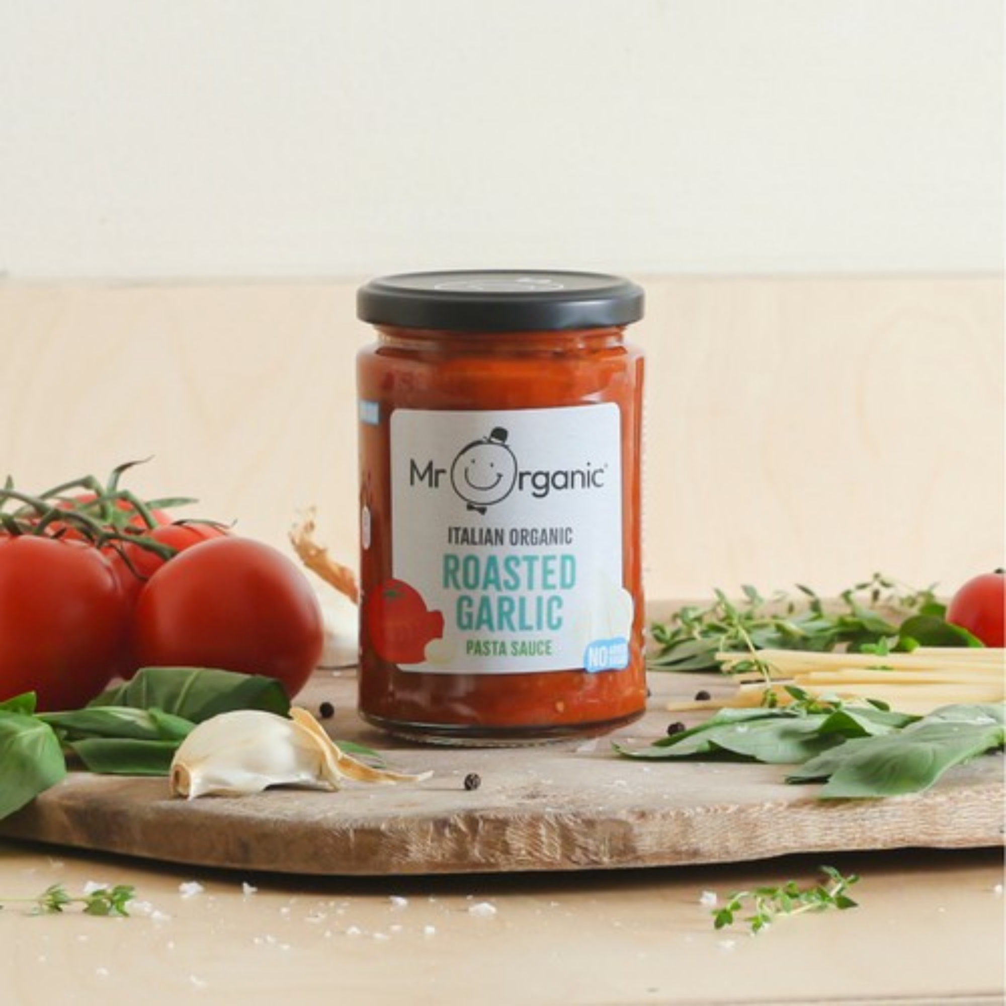 Mr Organic Garlic Pasta Sauce