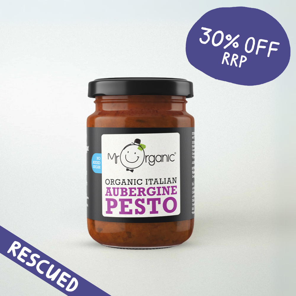 Mr Organic Aubergine Pesto