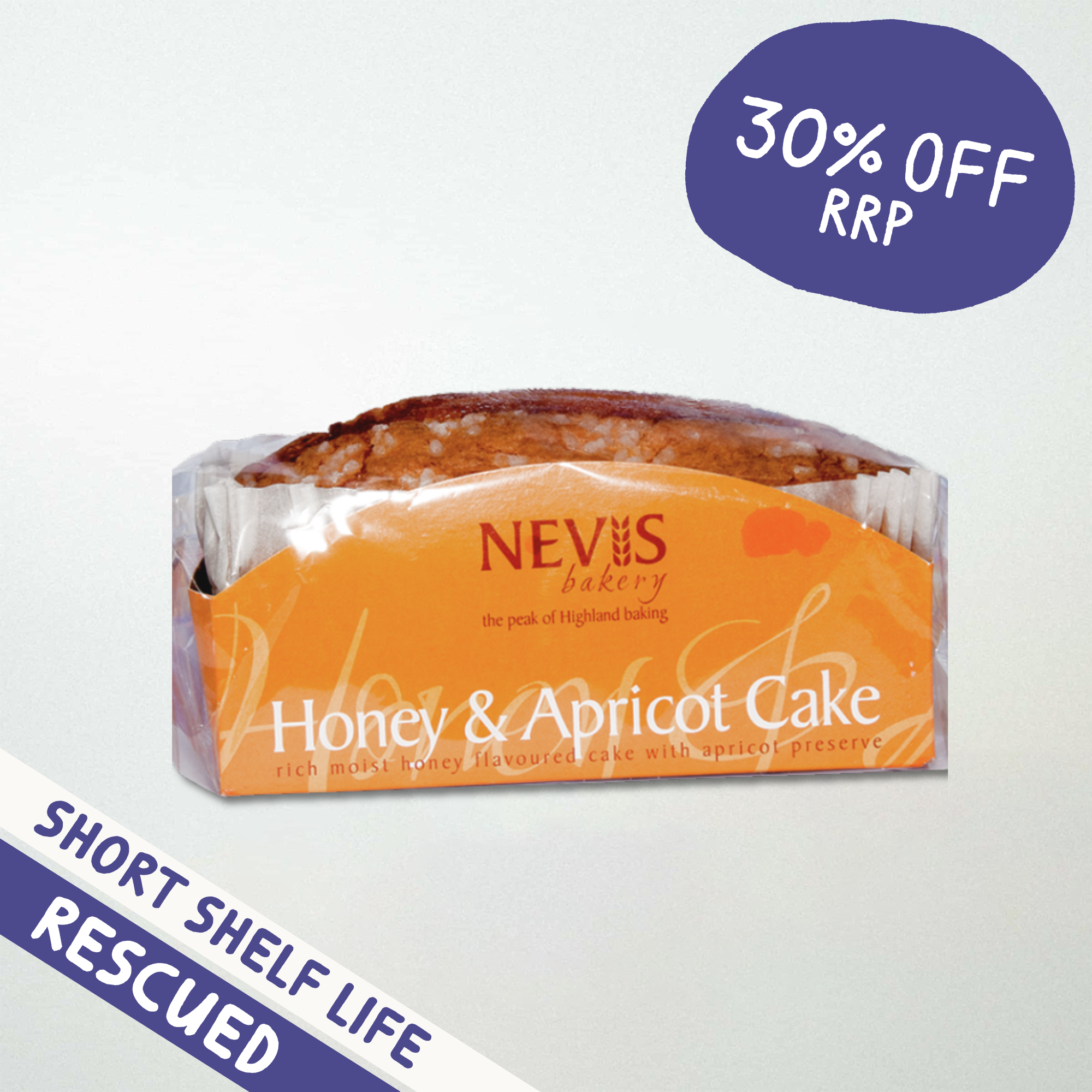 Nevis Honey & Apricot Loaf Cake