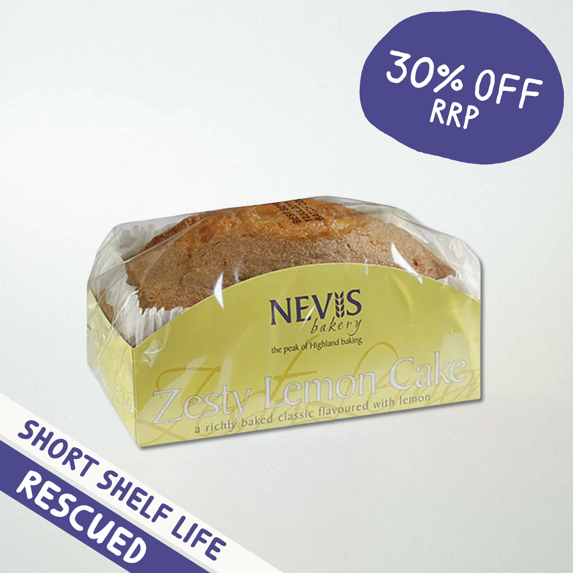 Nevis Zesty Lemon Loaf Cake