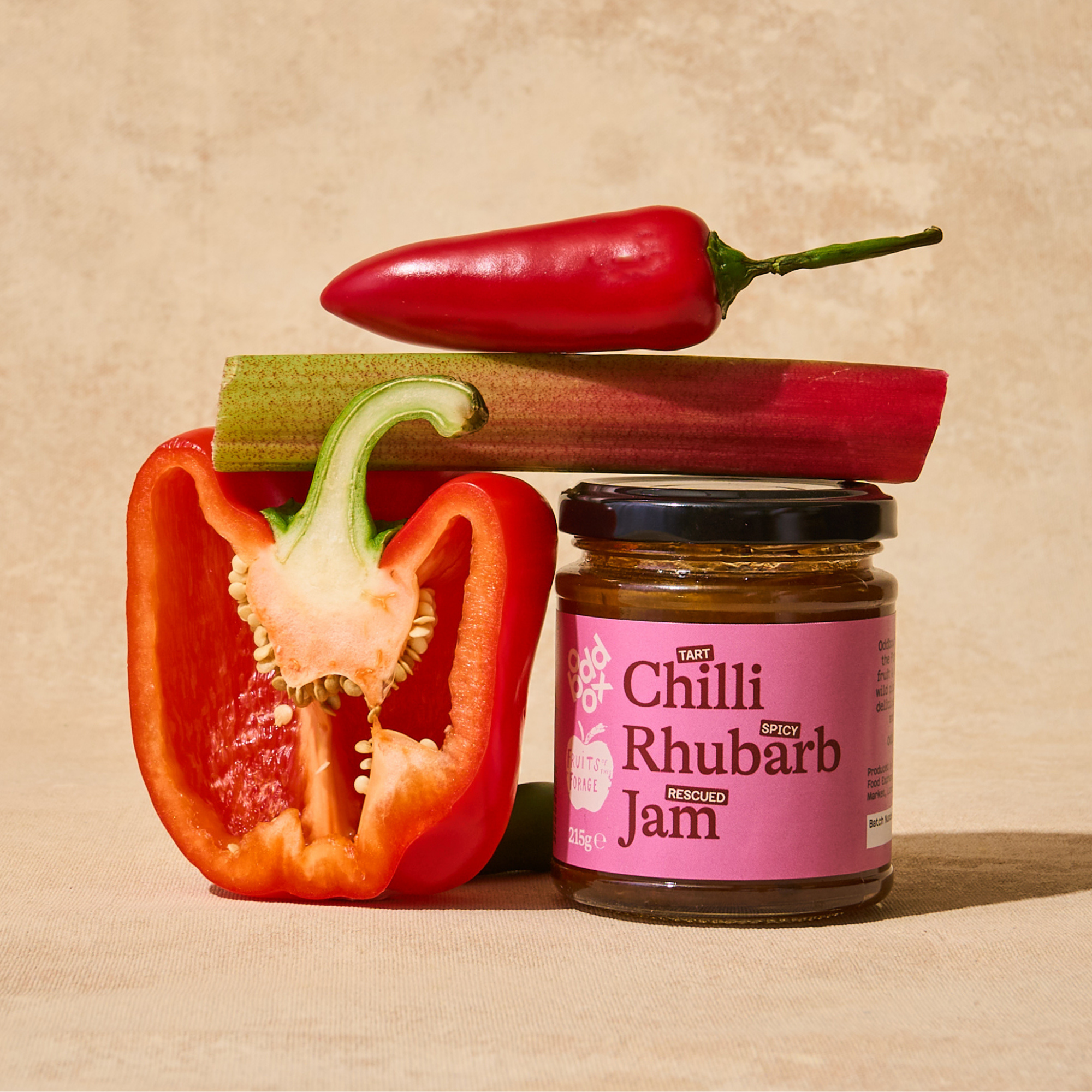Limited Edition: Oddbox & Fruits of the Forage Chutney Collection