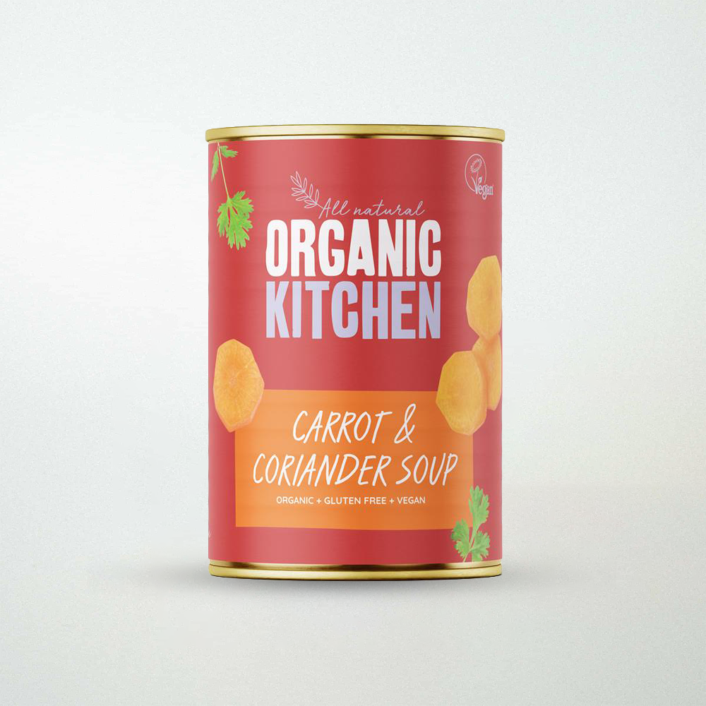 Organic Kitchen Organic Carrot and Coriander Soup