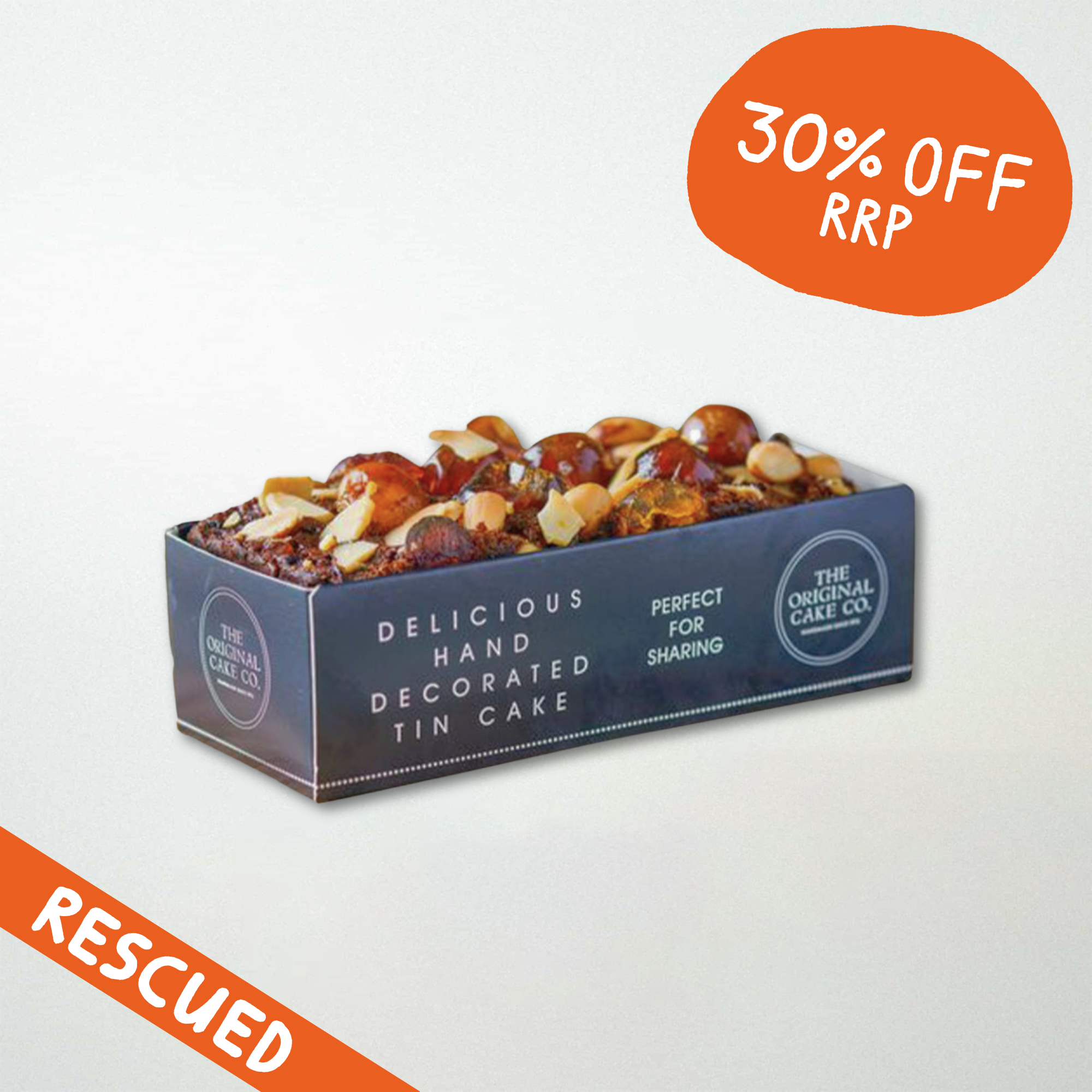 The Original Cake Company Brandy, Fruit & Nut Log