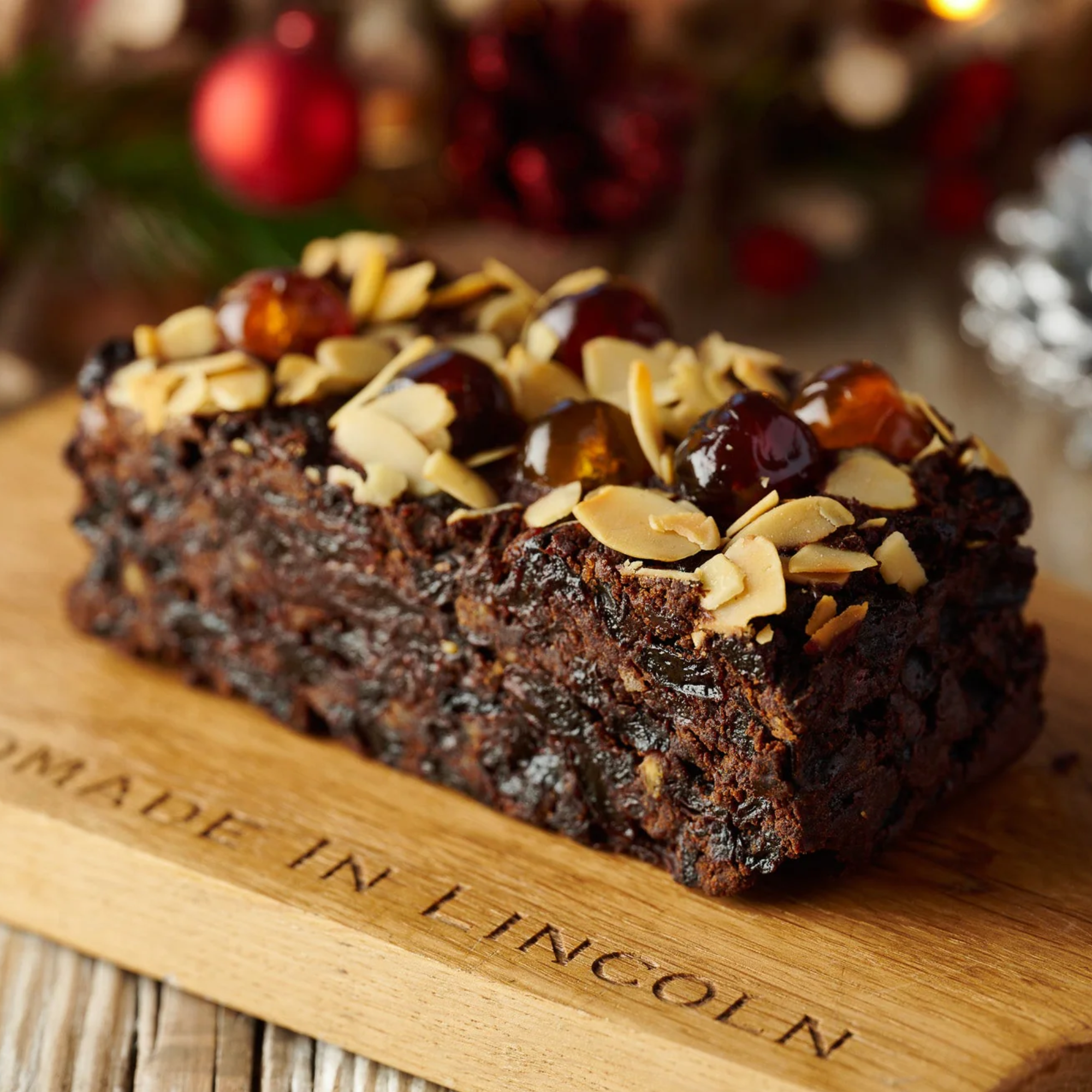 The Original Cake Company Brandy, Fruit & Nut Log