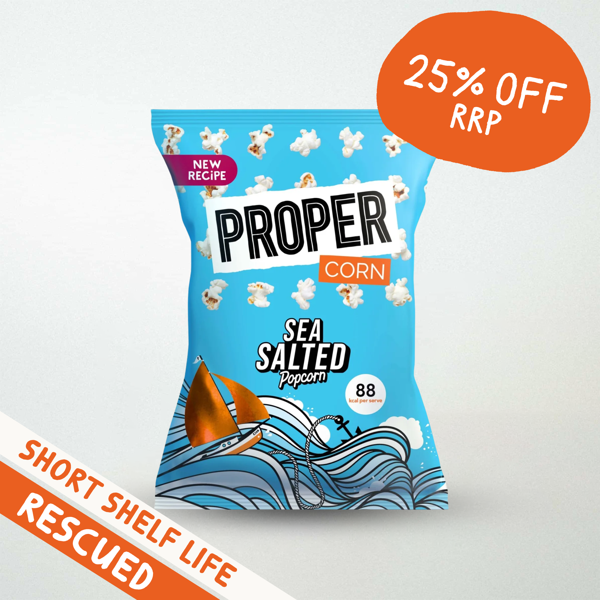 Proper Lightly Sea Salted Popcorn