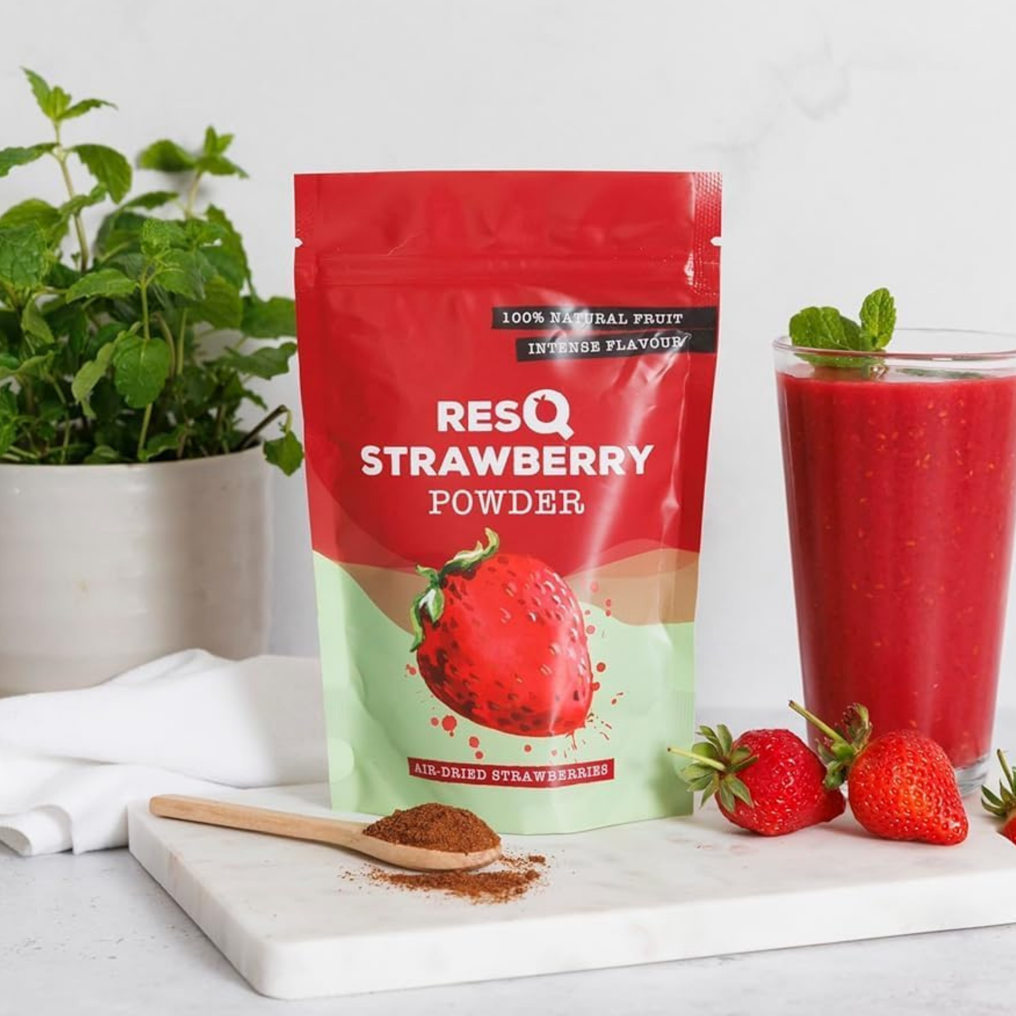 ResQ Strawberry Powder