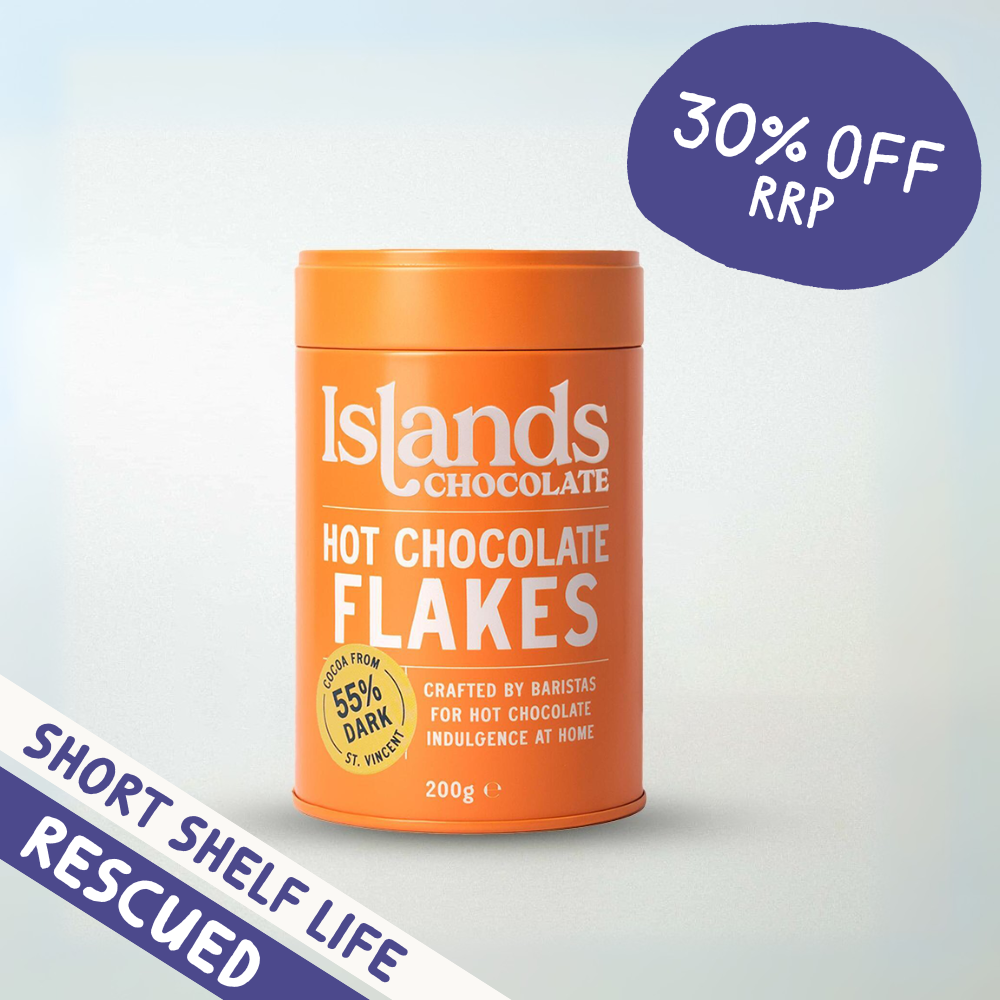Islands Chocolate 55% Dark Hot Chocolate Flakes