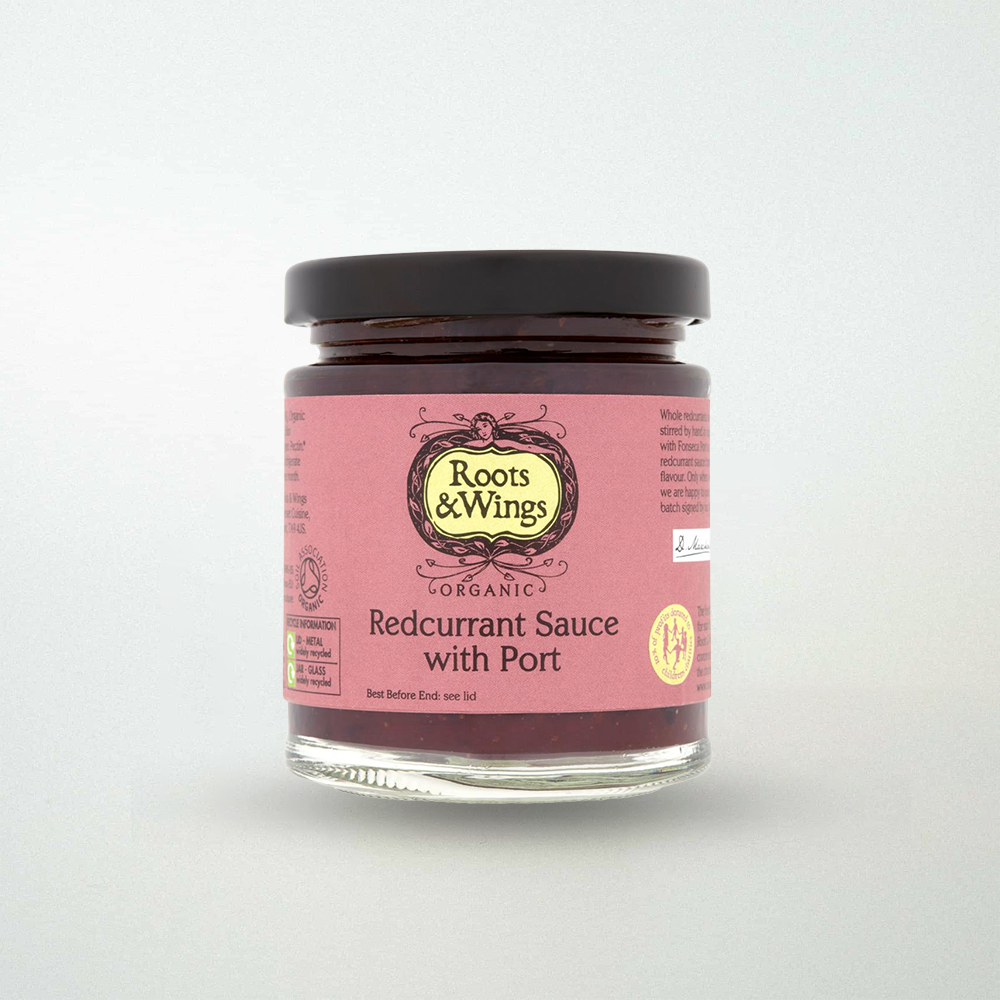 Roots and Wings Organic Redcurrant Sauce with Port