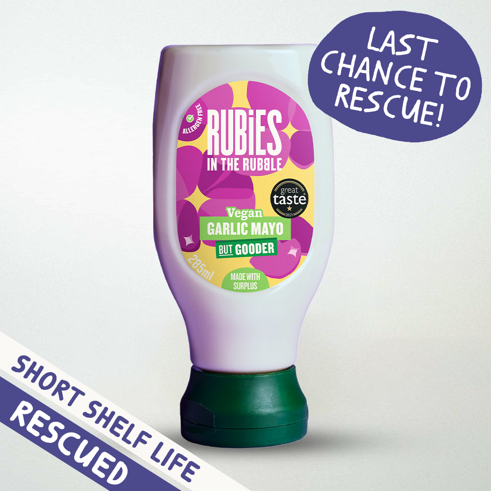 Rubies in the Rubble Squeezy Garlic Vegan Mayonnaise