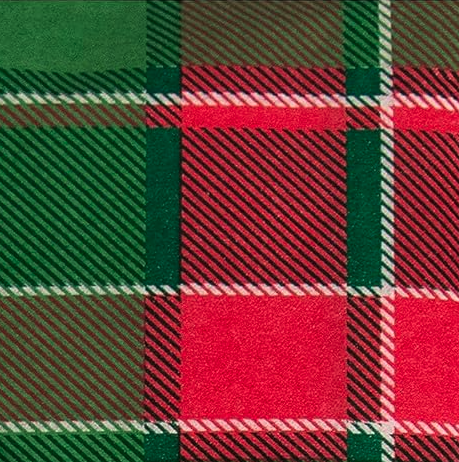 Talking Tables Red and Green Tartan Tissue Paper 4 Pack