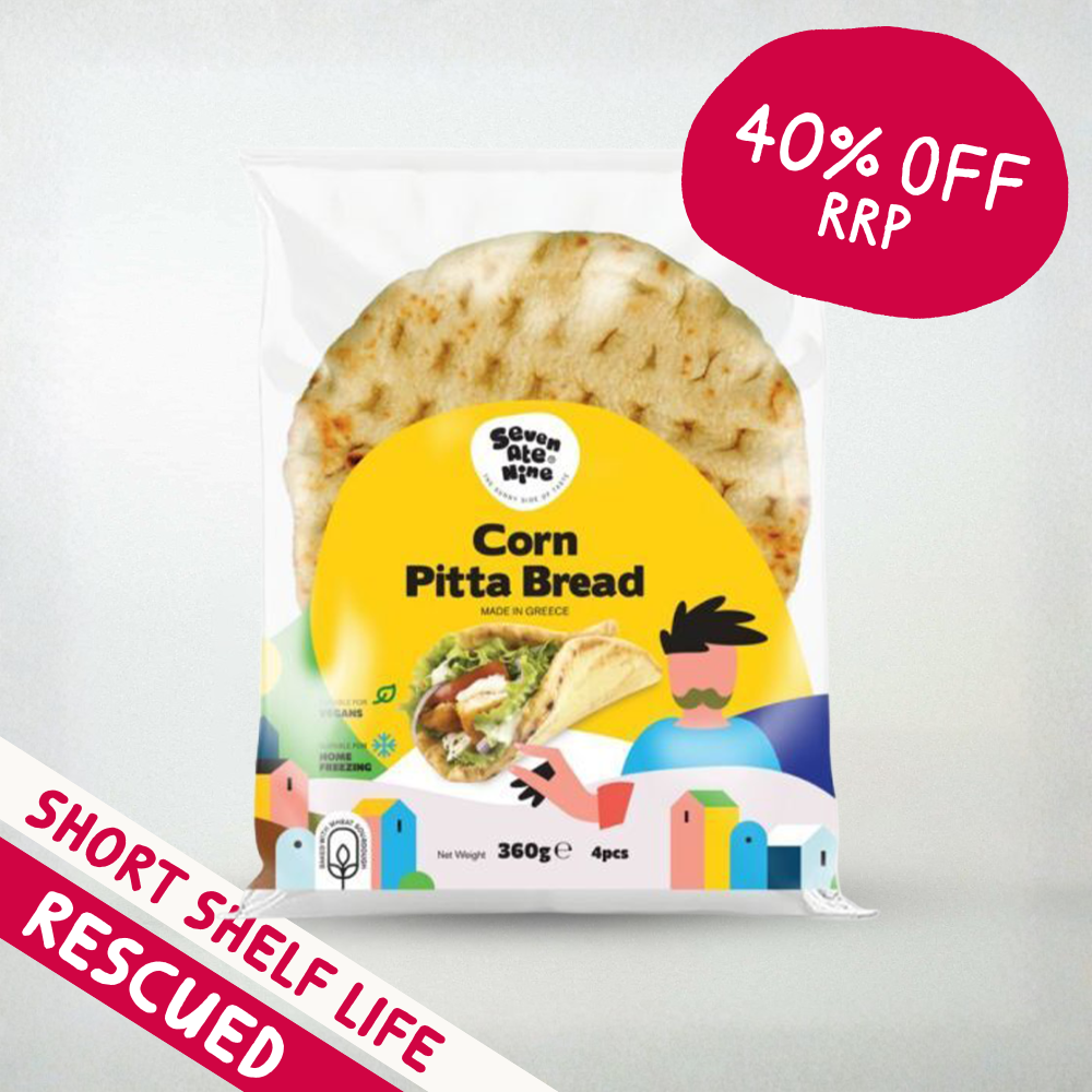 Seven Ate Nine Corn Pitta Bread