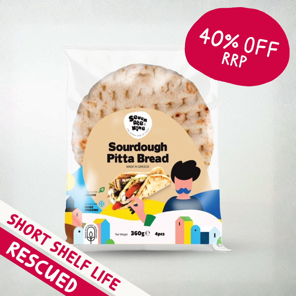 Seven Ate Nine Sourdought Pitta Bread