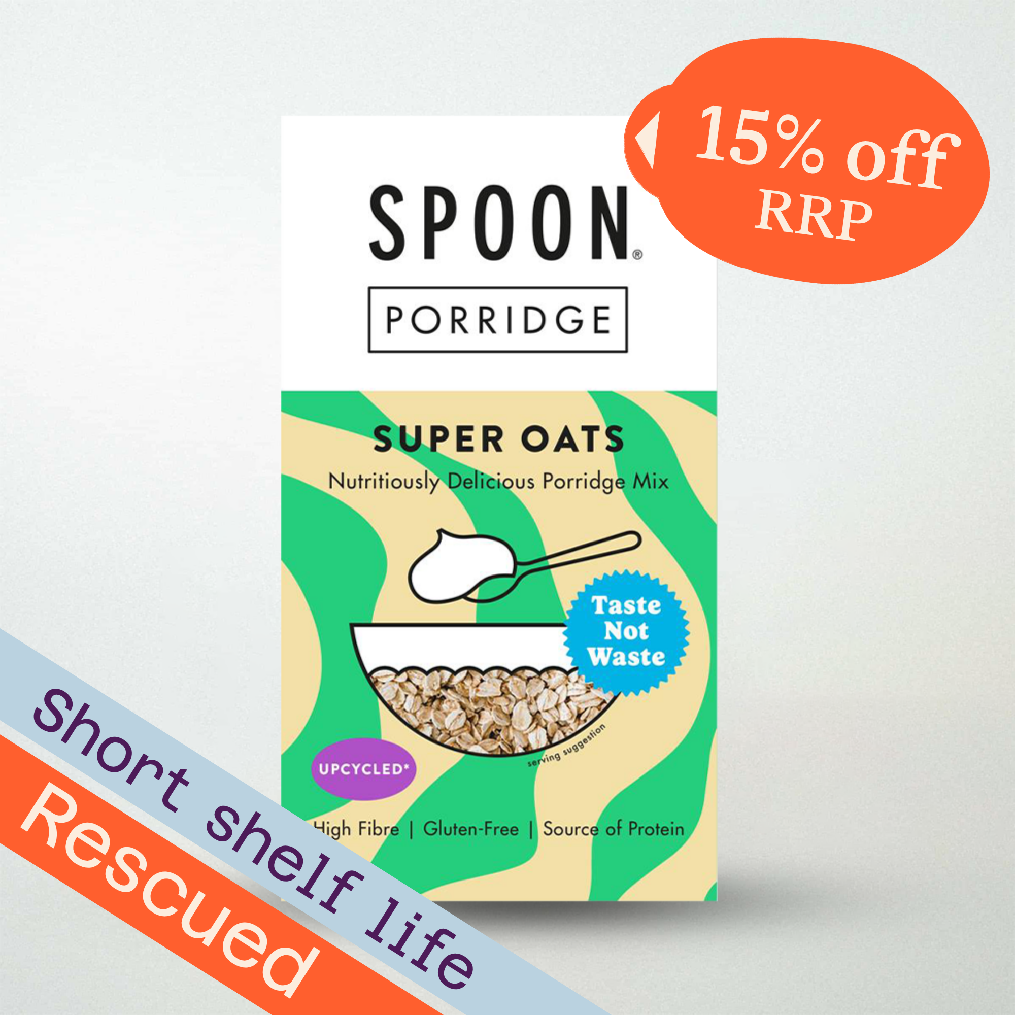 Spoon Gluten Free Upcycled Porridge Oats