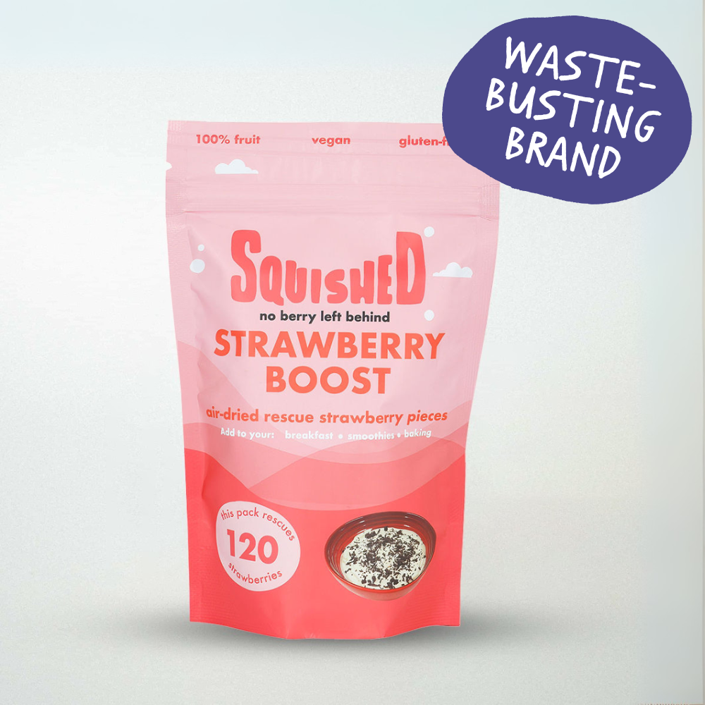 Squished Strawberry Boost Air-Dried Pieces