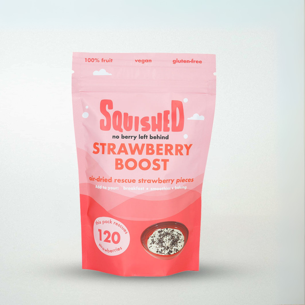 Squished Strawberry Boost Air-Dried Pieces
