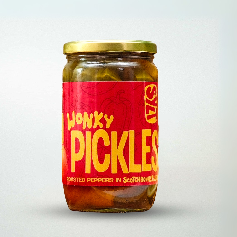 Sylt Wonky Pickled Roasted Peppers in Scotch Bonnet & Lemon